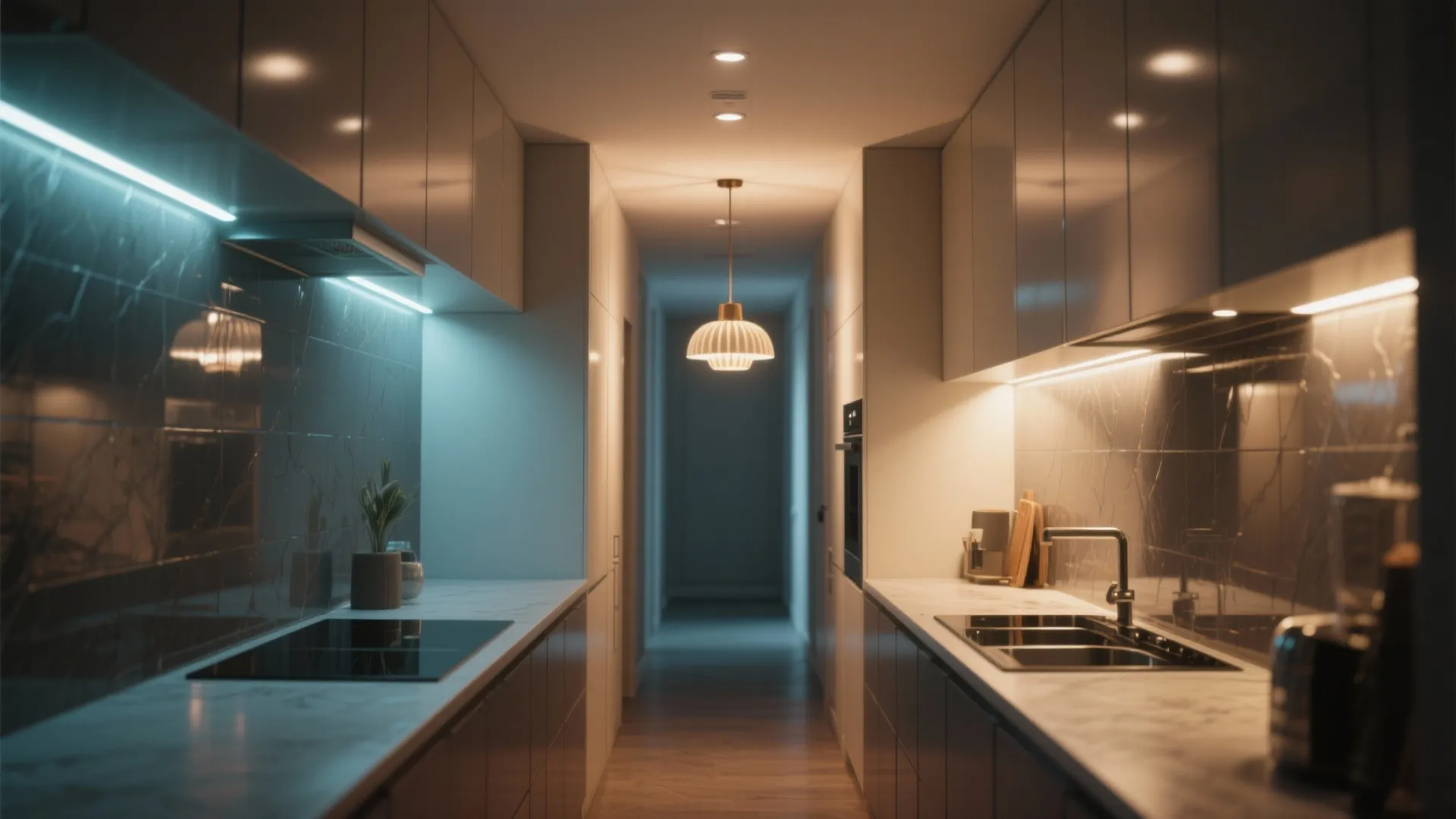 5. Layer lighting and add reflective surfaces