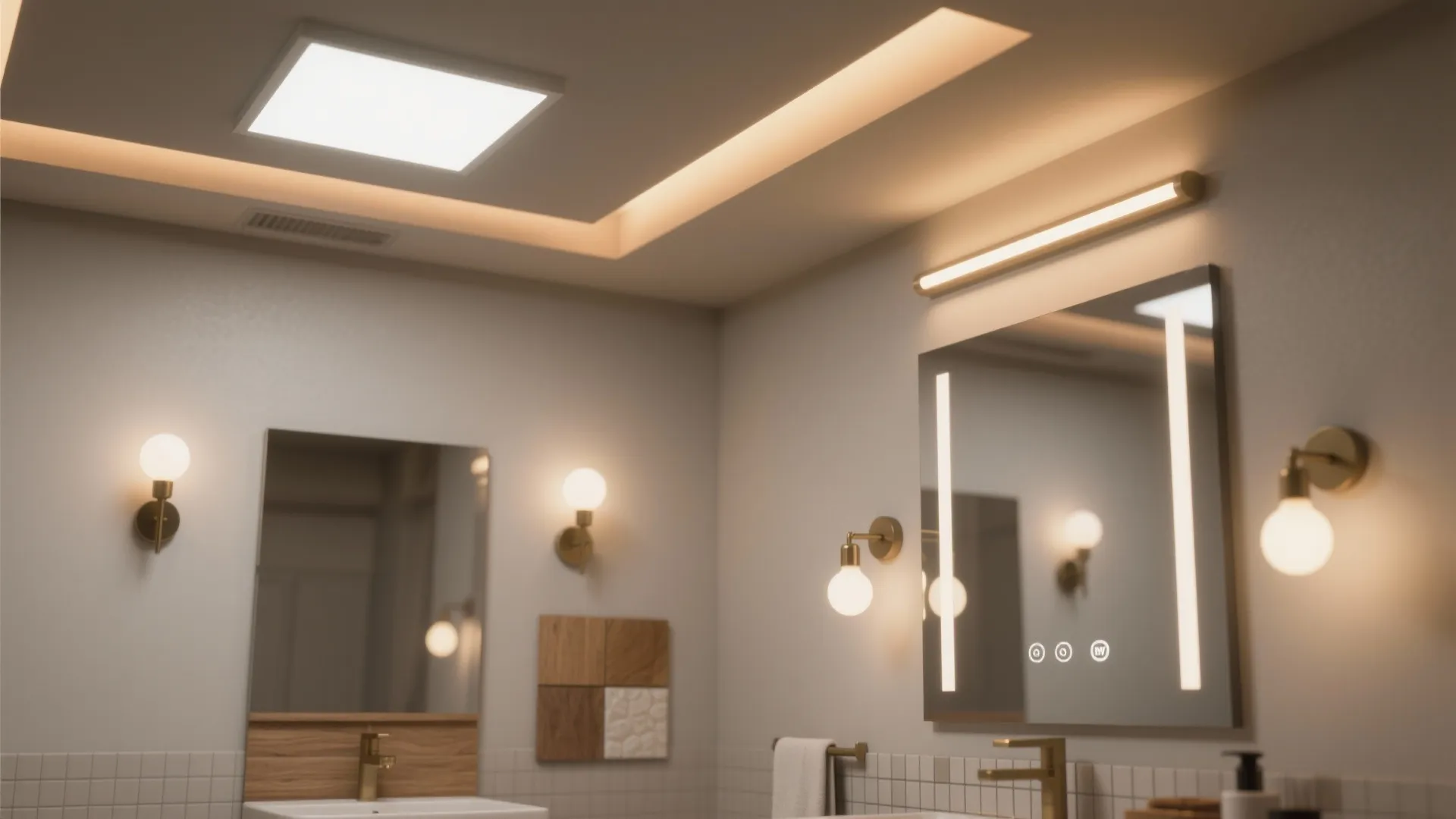 3. Layered lighting: task, ambient, and accent
