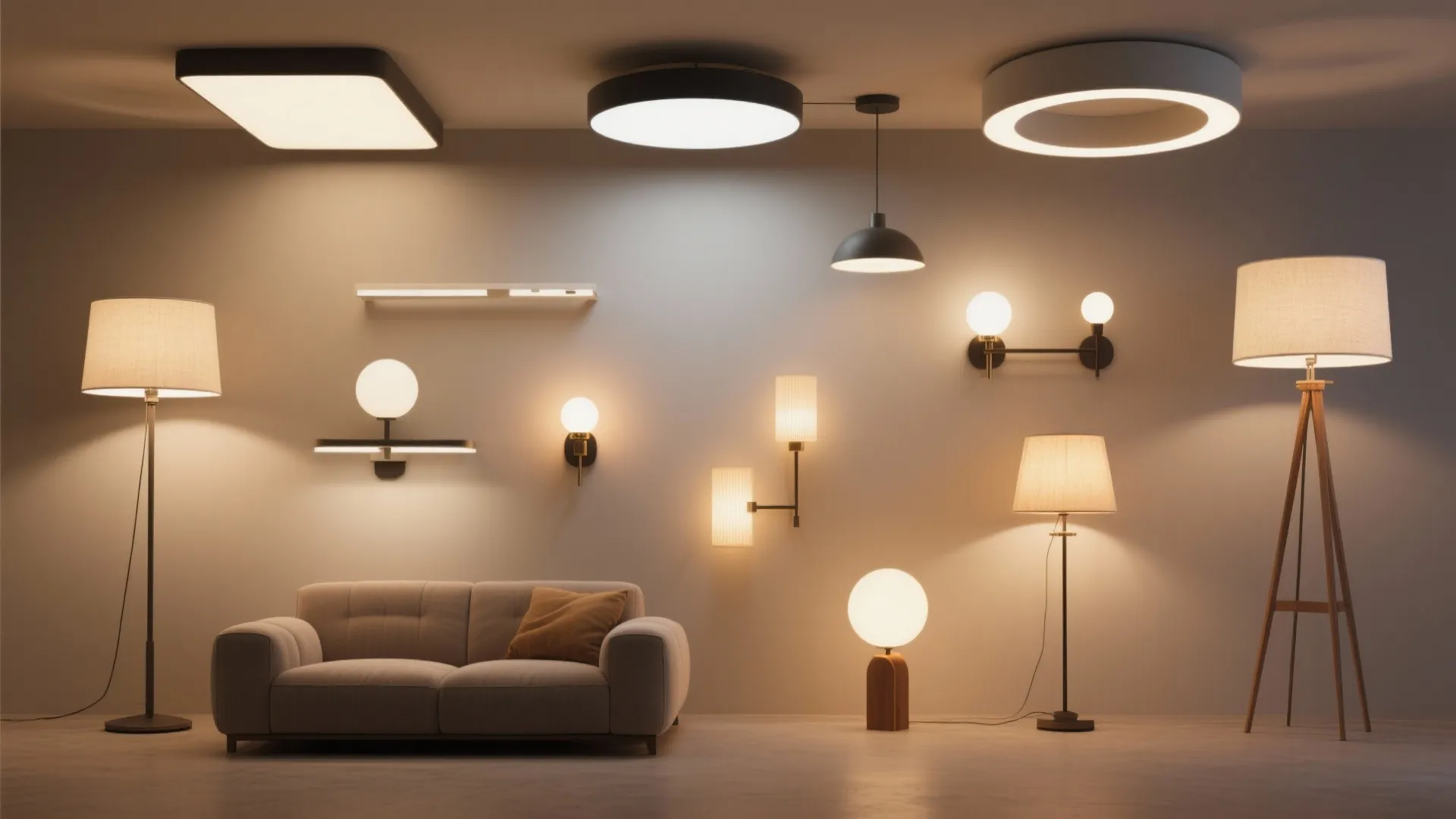 3. Layered Lighting Scheme