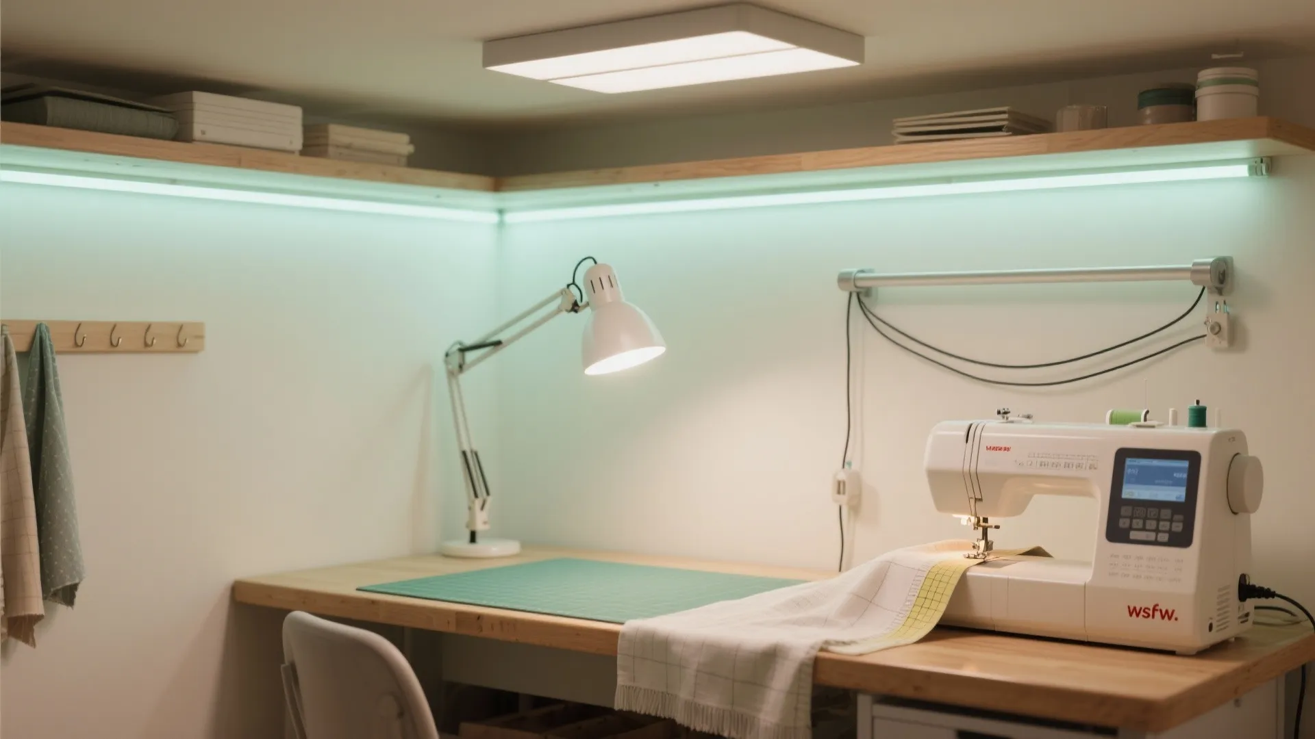 Lighting layers that love fabric