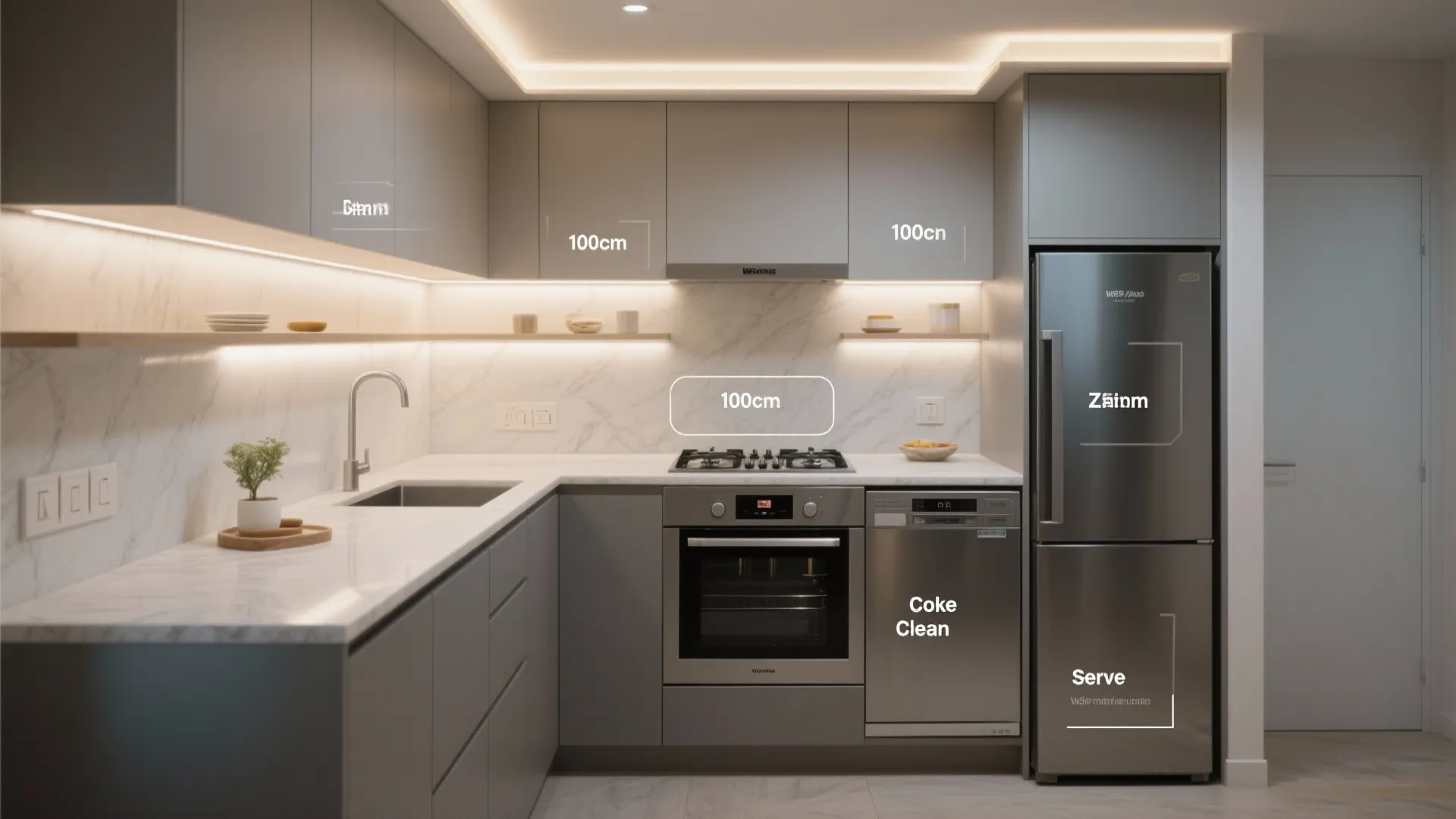 Zone Lighting and Slim Appliances