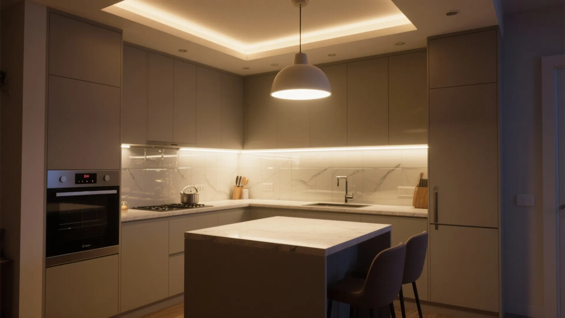 Layered Lighting That Works Hard