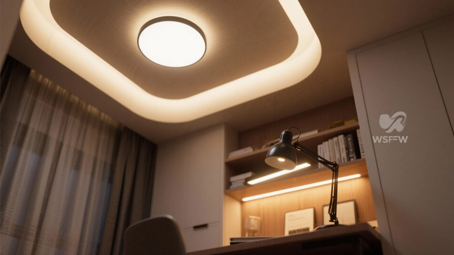 Layered lighting plan