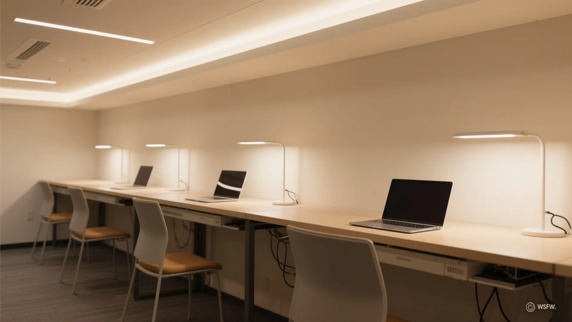 4) Layered lighting: task-first, glare-second