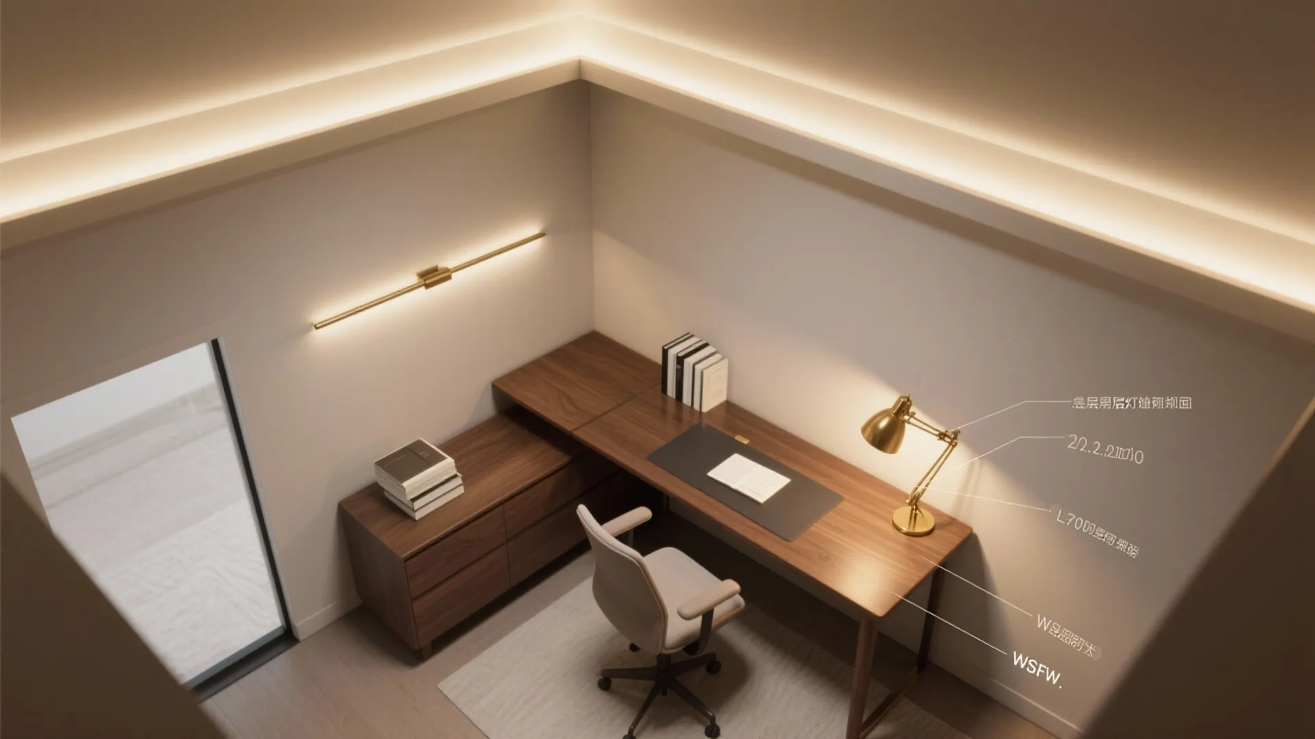 Layered Lighting with Warm Metals