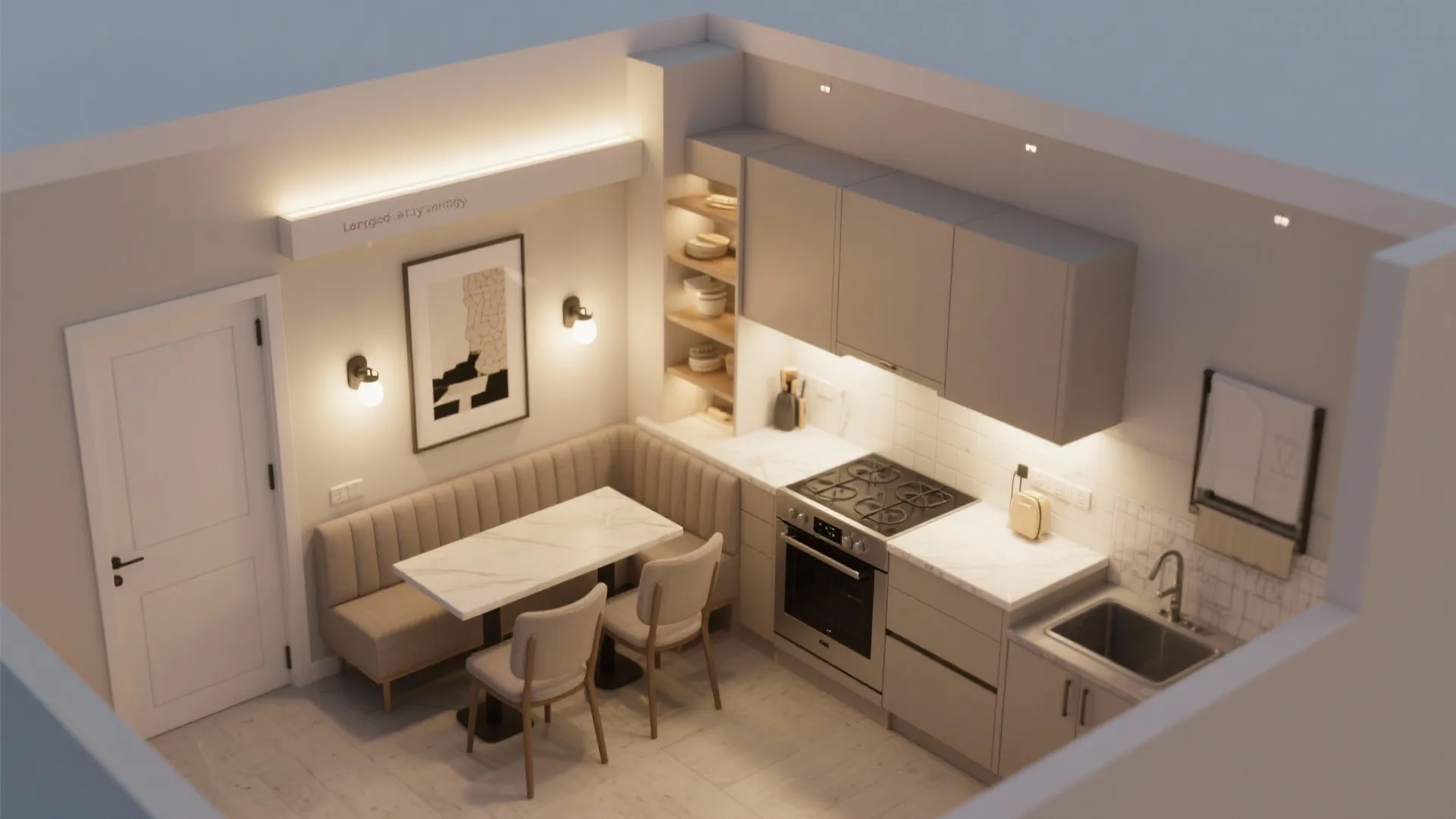 Layered Lighting: Pair Sconces with Accent and Task Zones