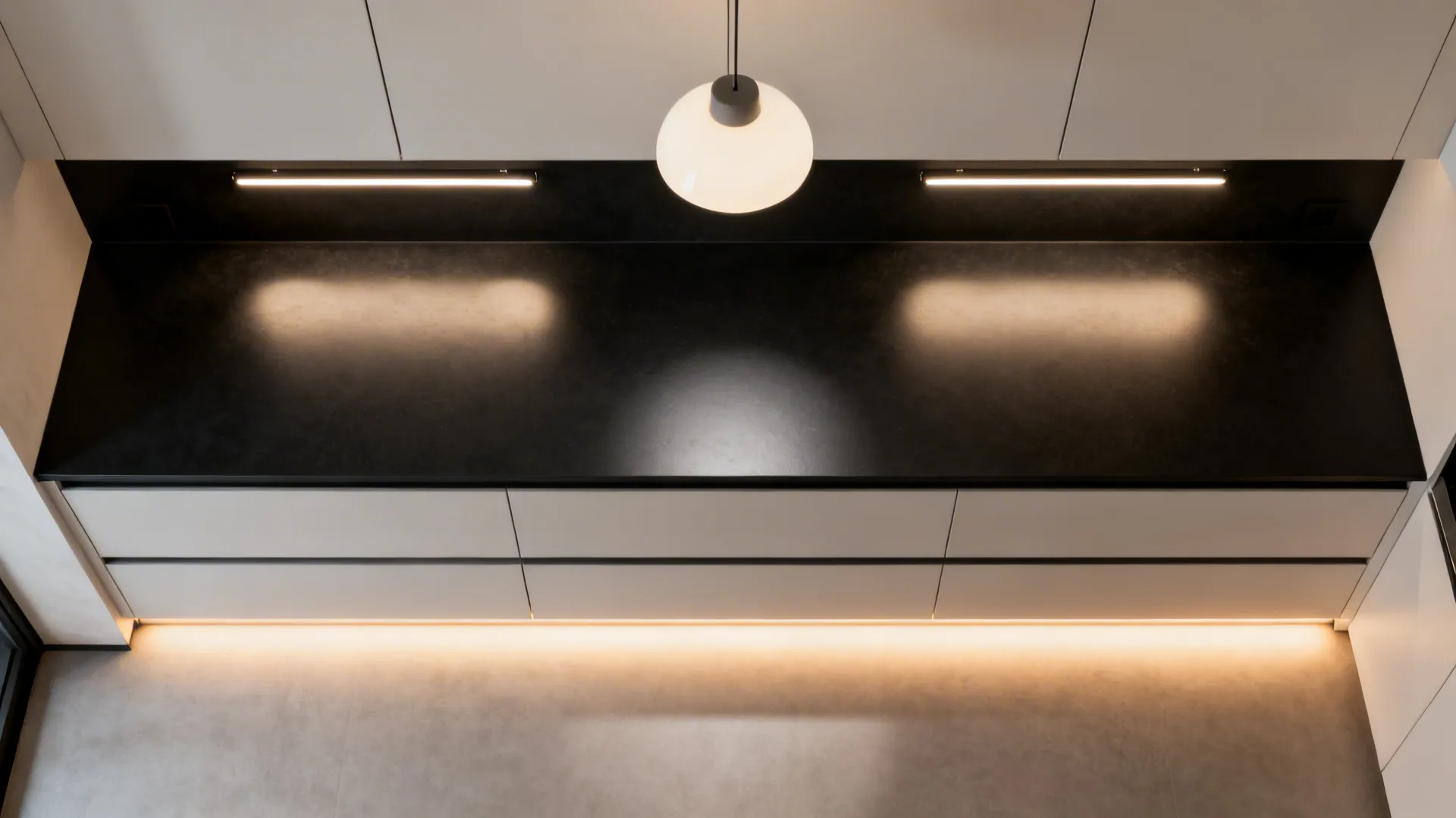 Integrated Lighting: Under-Cabinet and Toe-Kick Glow
