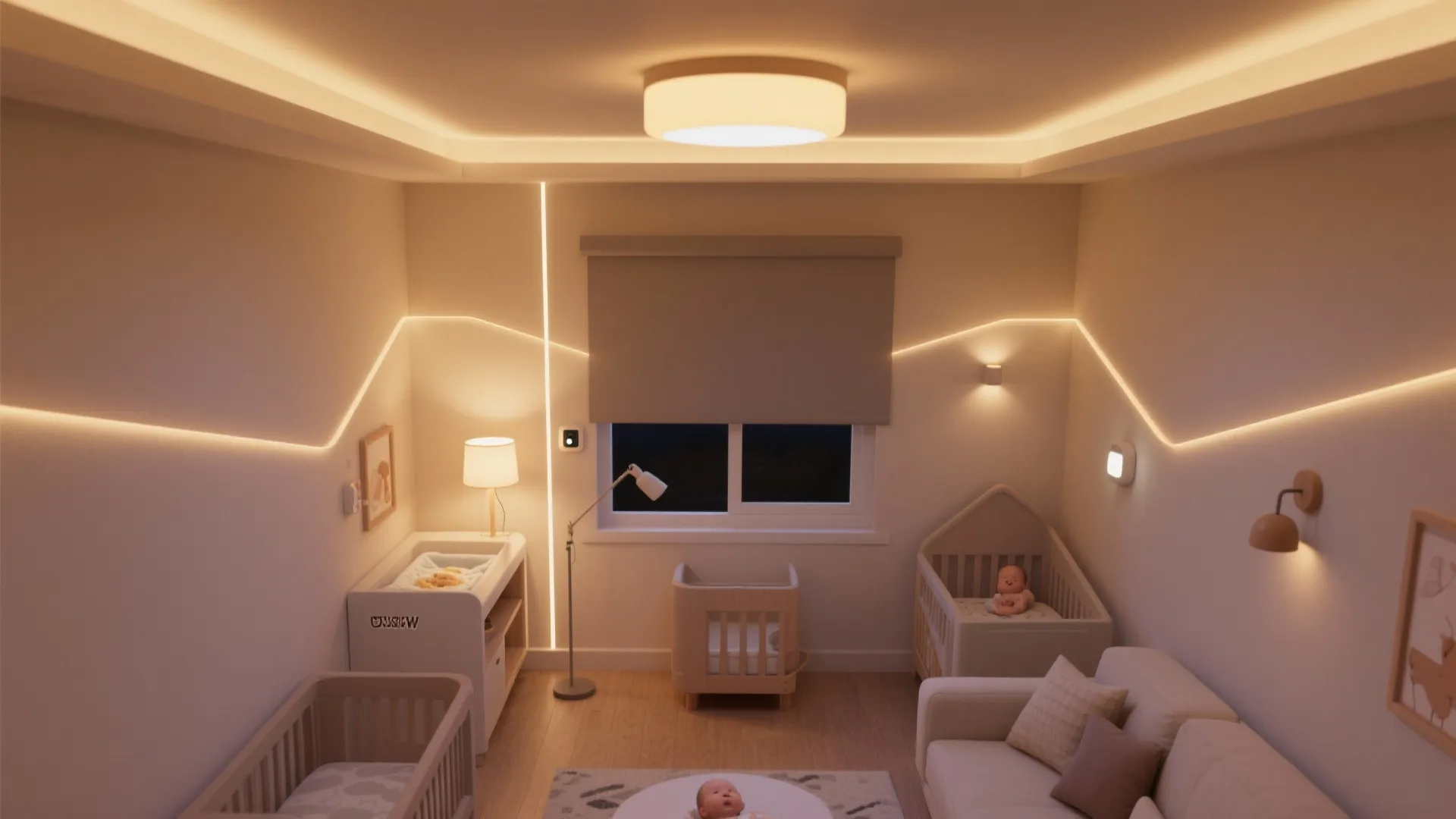 Safe-First Lighting: Layered, Dimmable, and Glare-Free