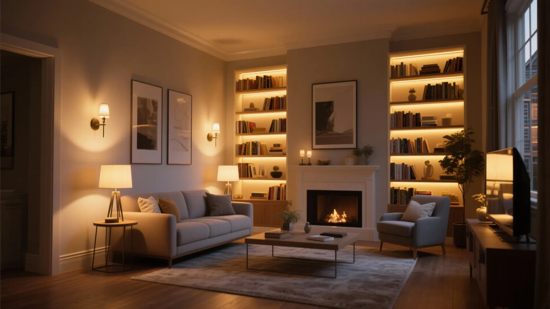 2. Layered Lighting Design