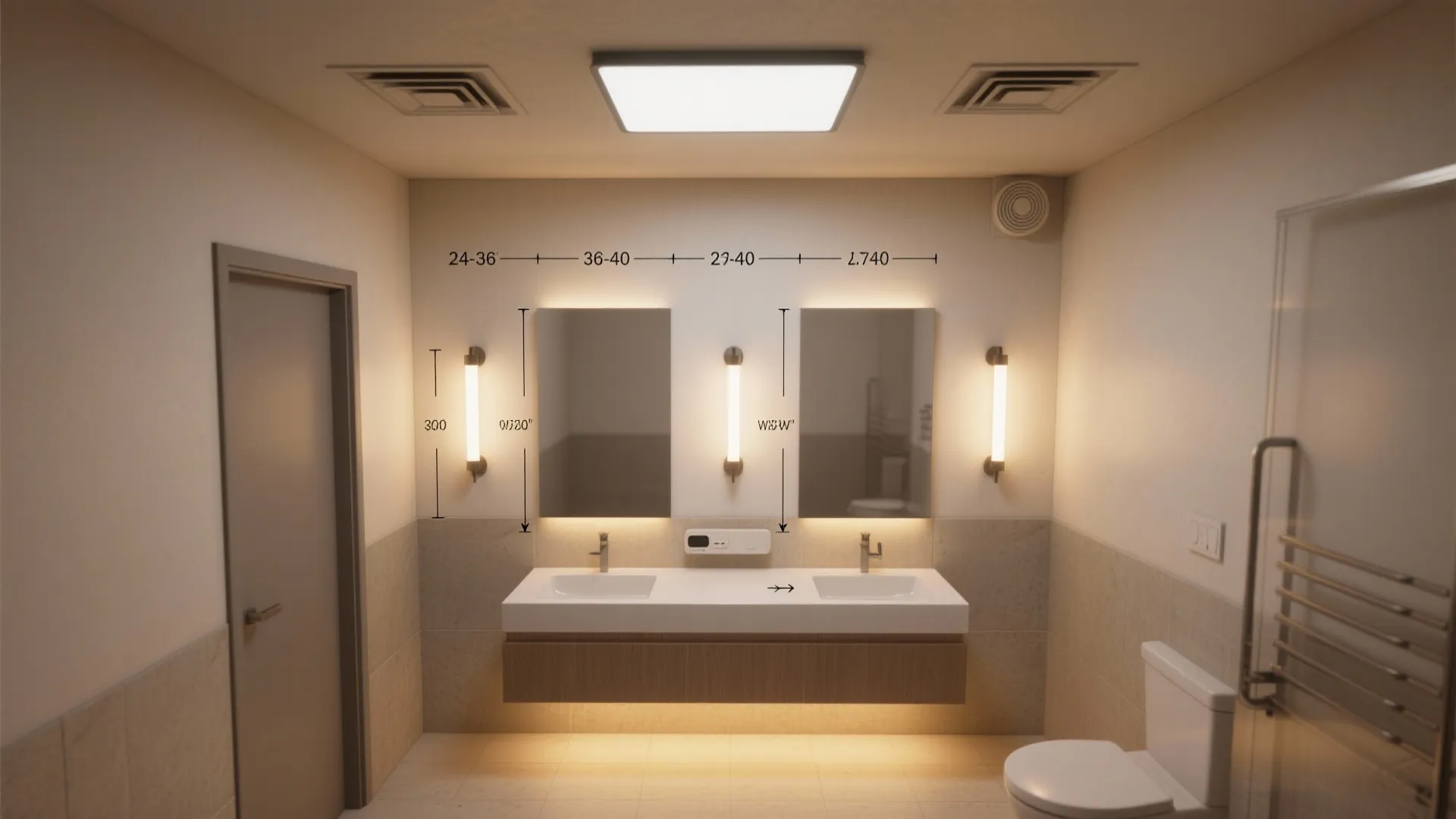 Layered Lighting + Smart Ventilation