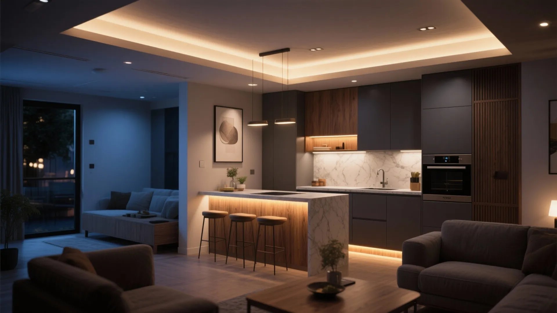 Layered Lighting With Quiet Glamour