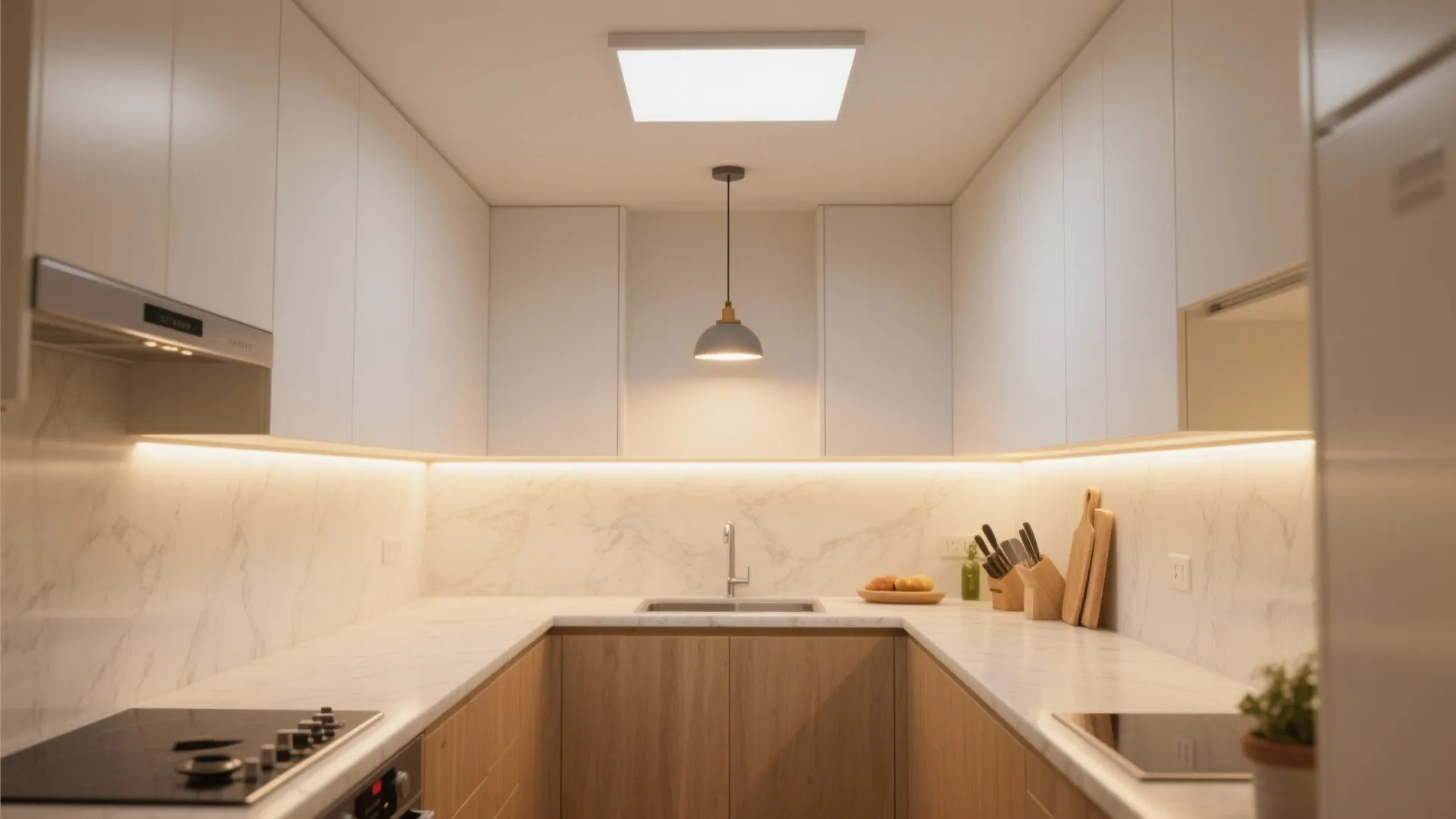 Layered Lighting That Works Hard