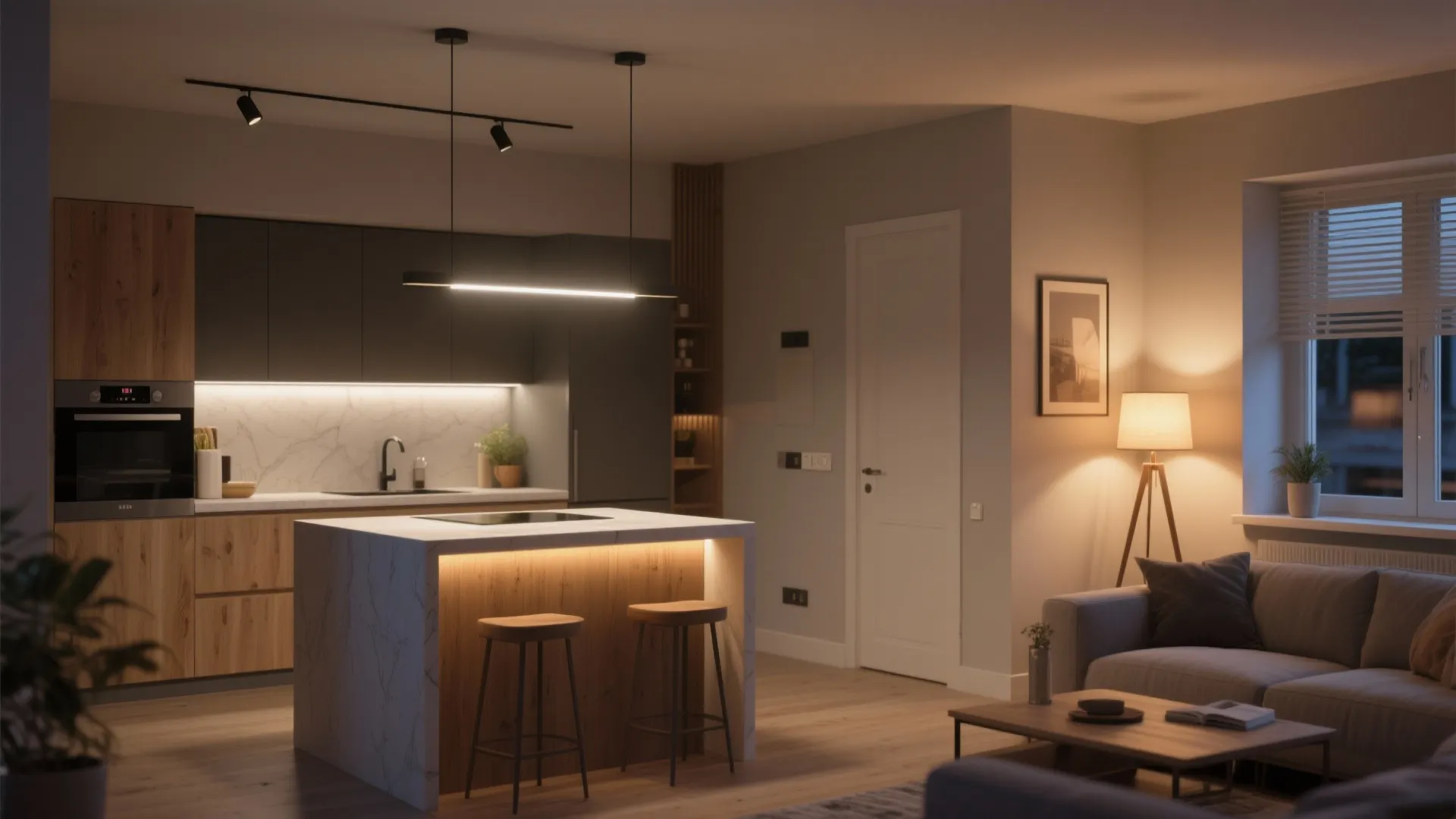 Flexible lighting layers that shift with your day