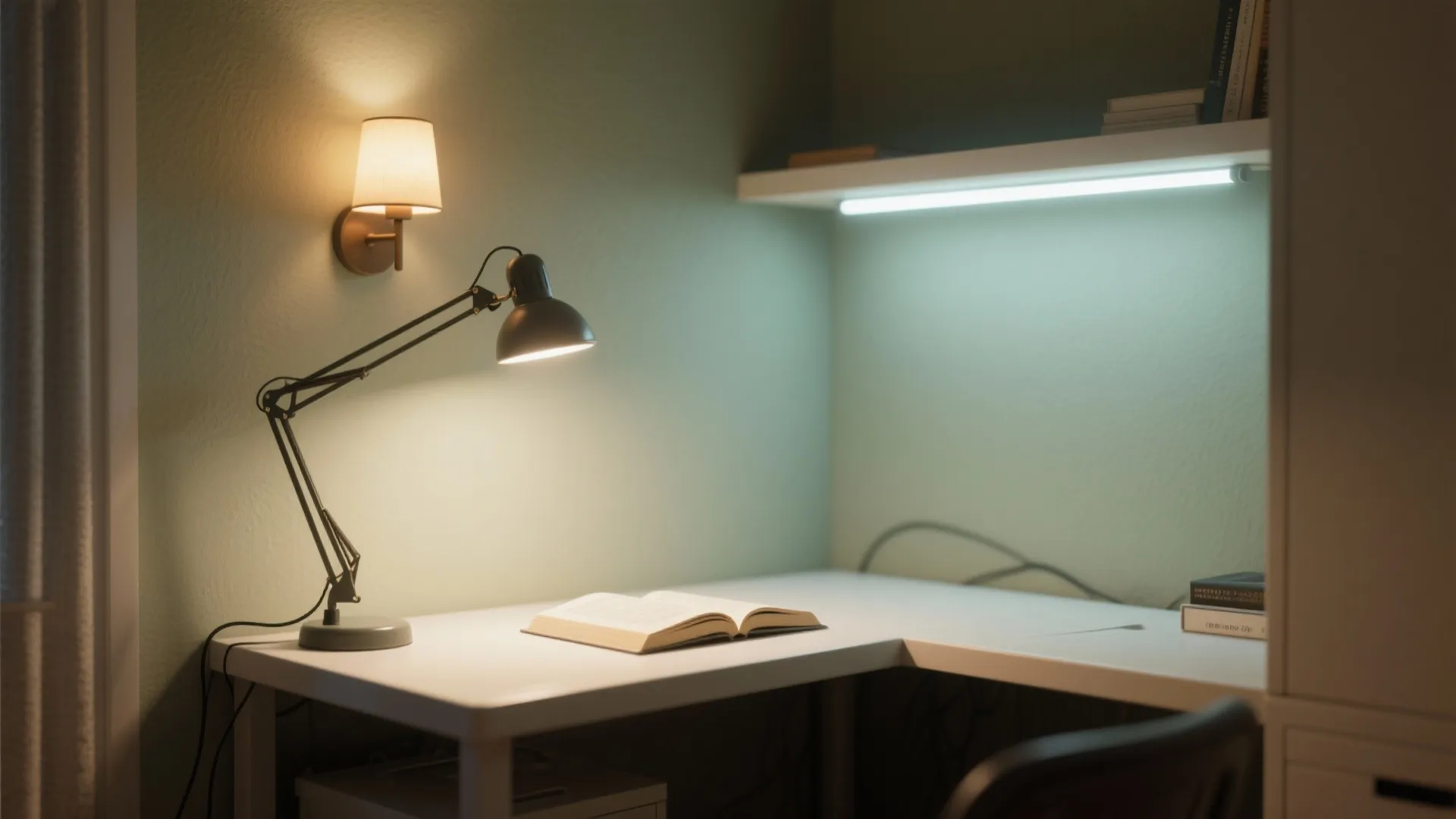 Lighting Layers for Focus and Comfort