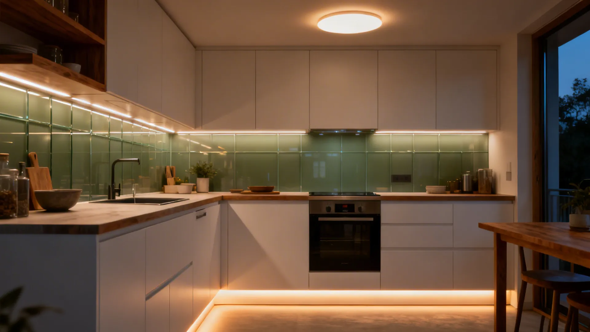 Layered Lighting with Smart Controls