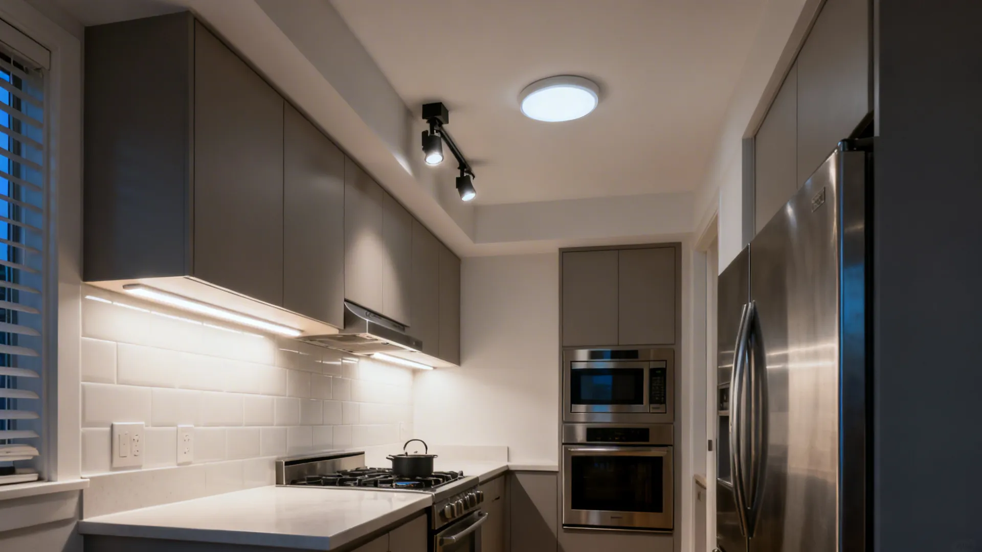 Task-First Lighting with Dimmable Layers