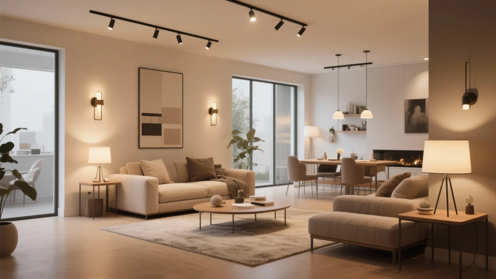 5. Layered Lighting for Zones