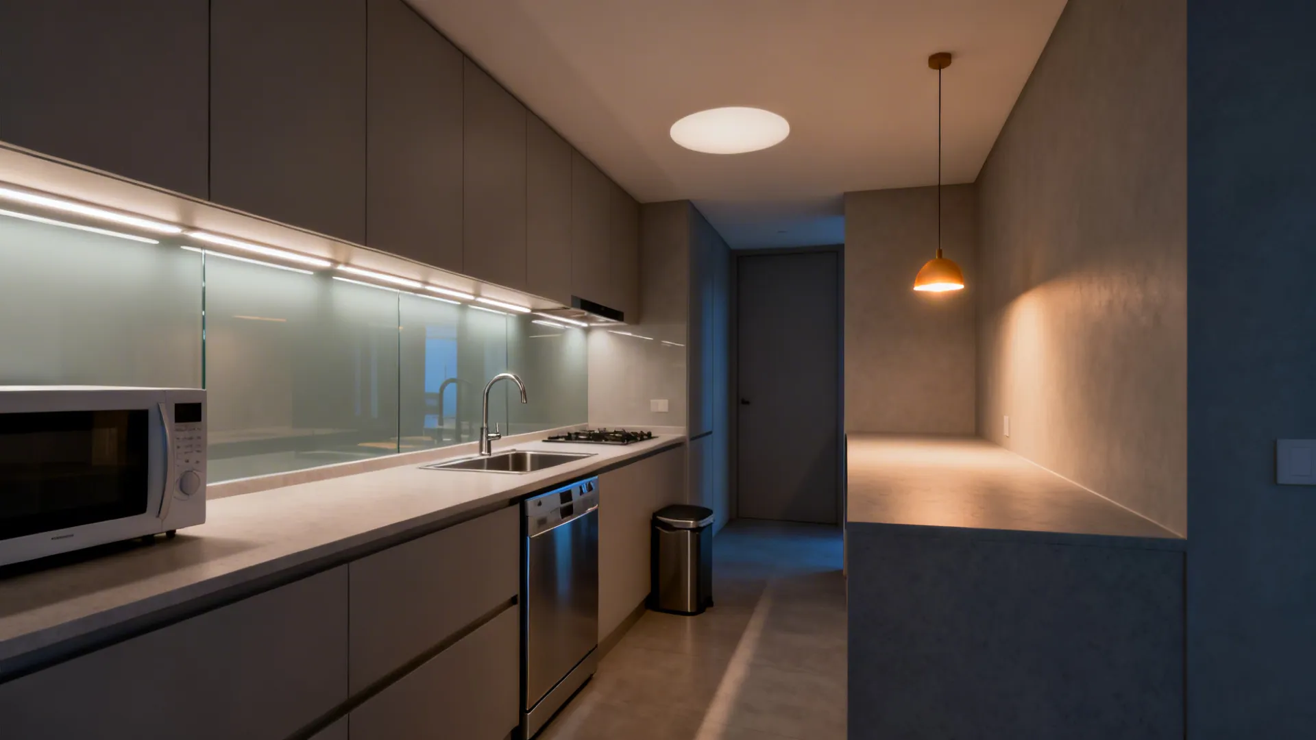 Integrated lighting and appliance zoning