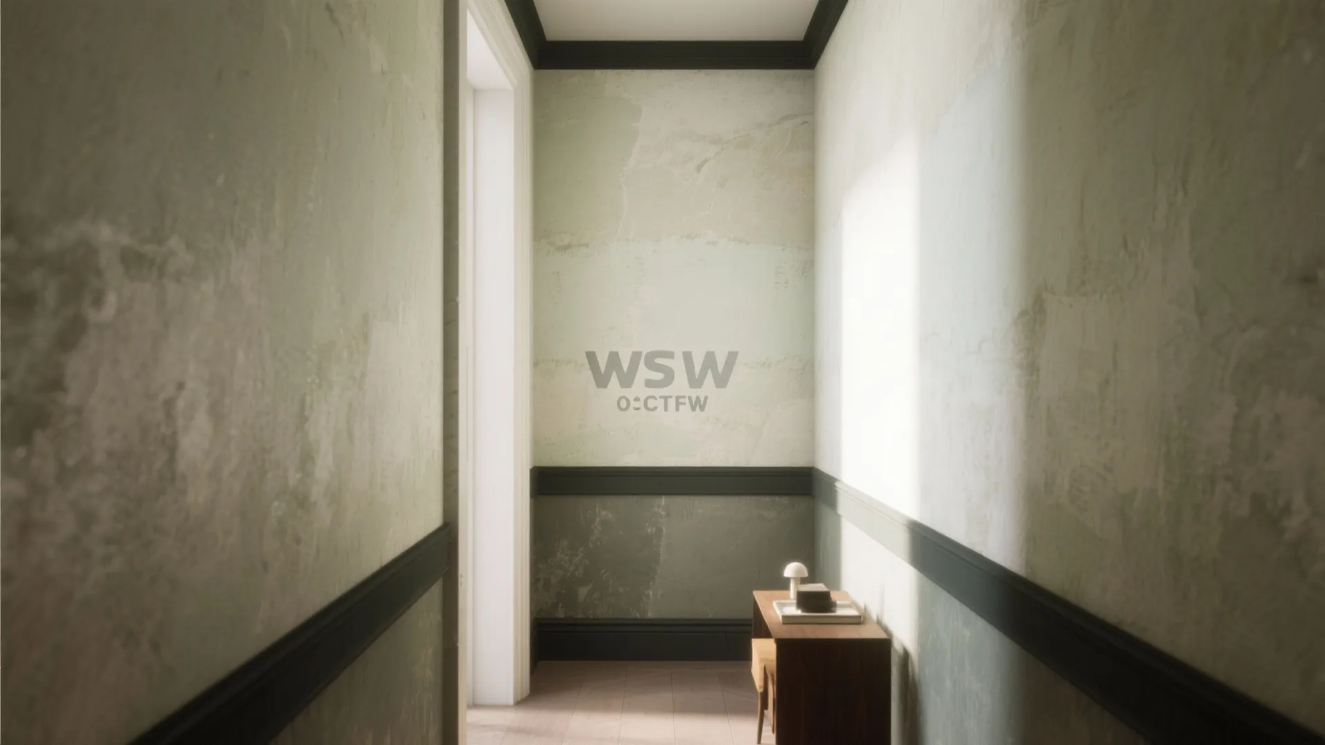 3. Layered Limewash with Accent Trims