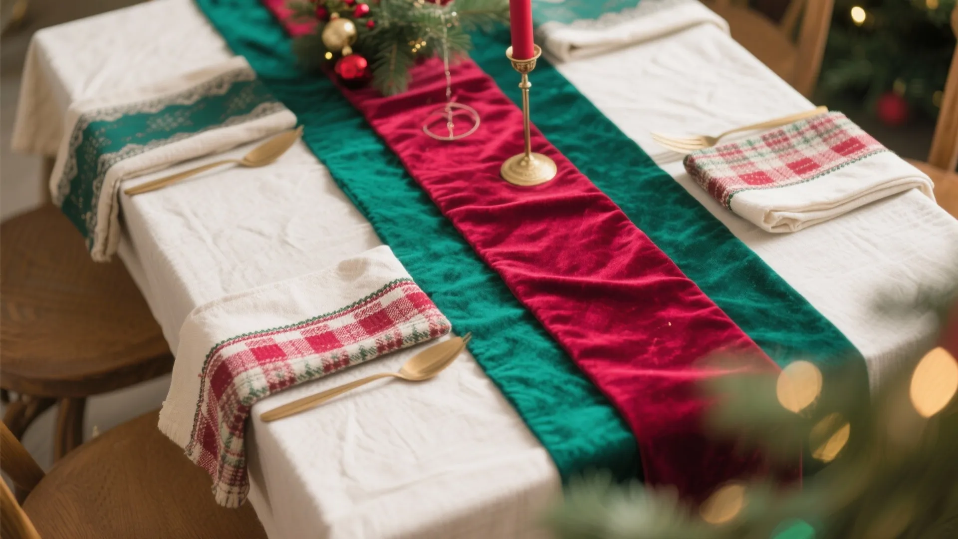 1. Layered Textures with Linens