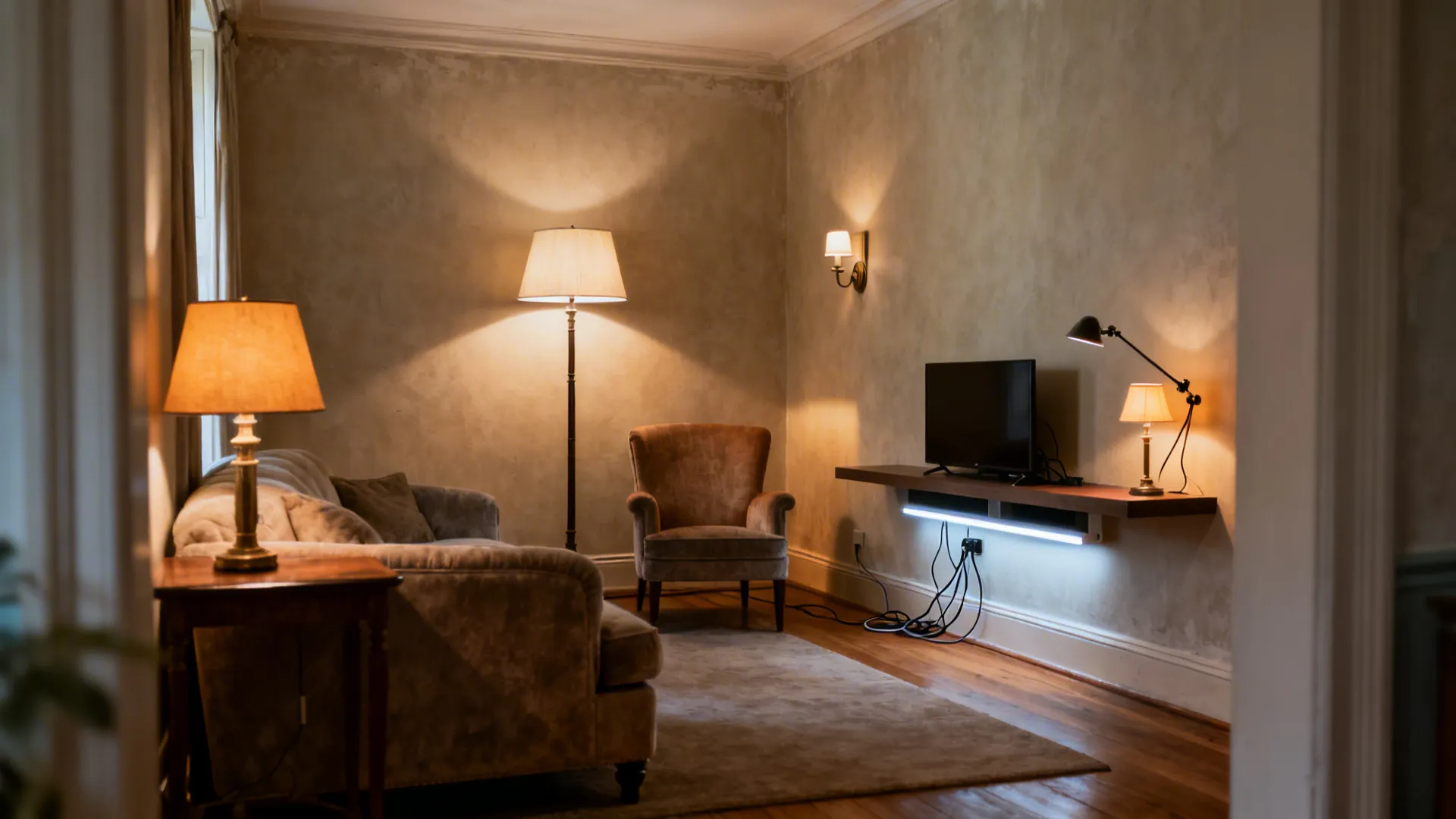 5 Lighting Ideas for Living Rooms Without Ceiling Lights