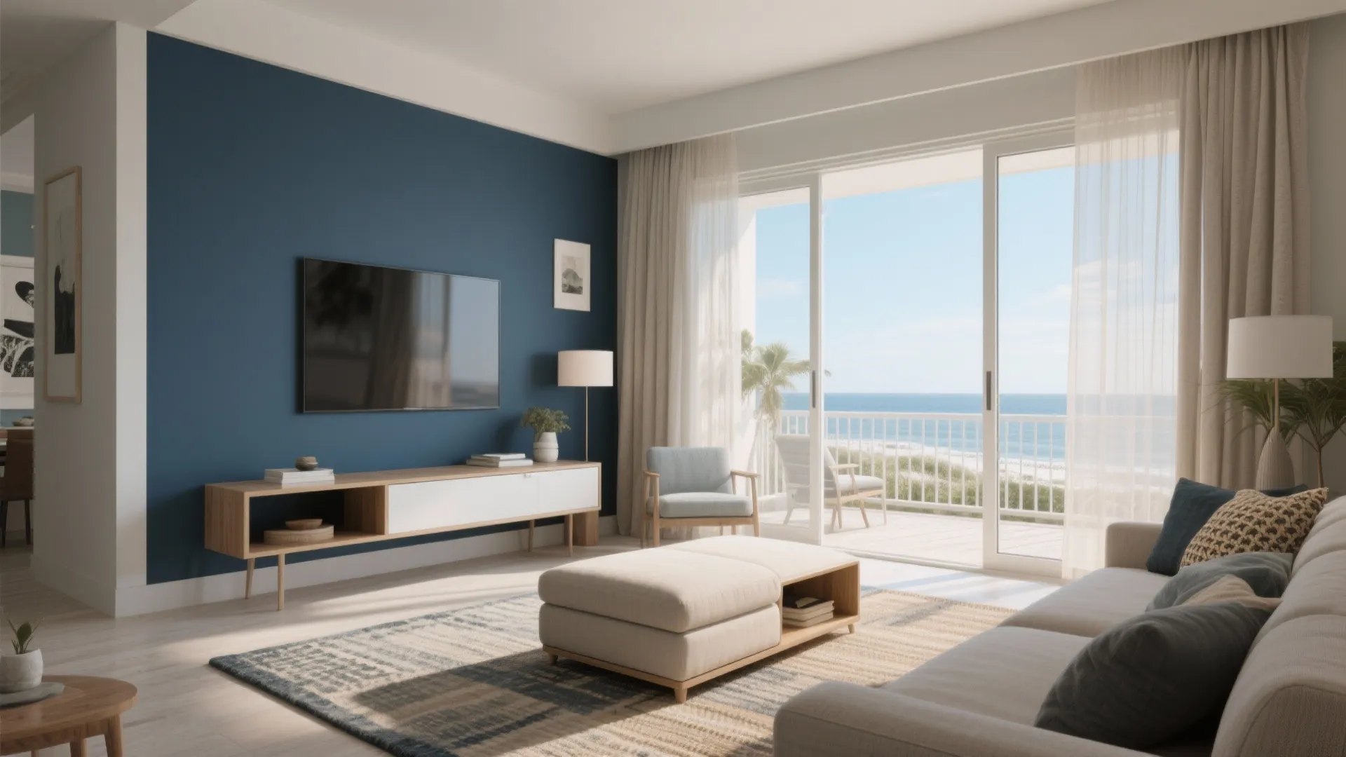 1. Maximize views with a layered living area