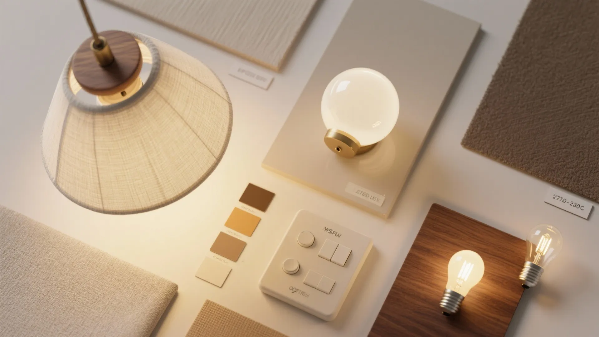 5) Layered lighting with dimmable wall accents