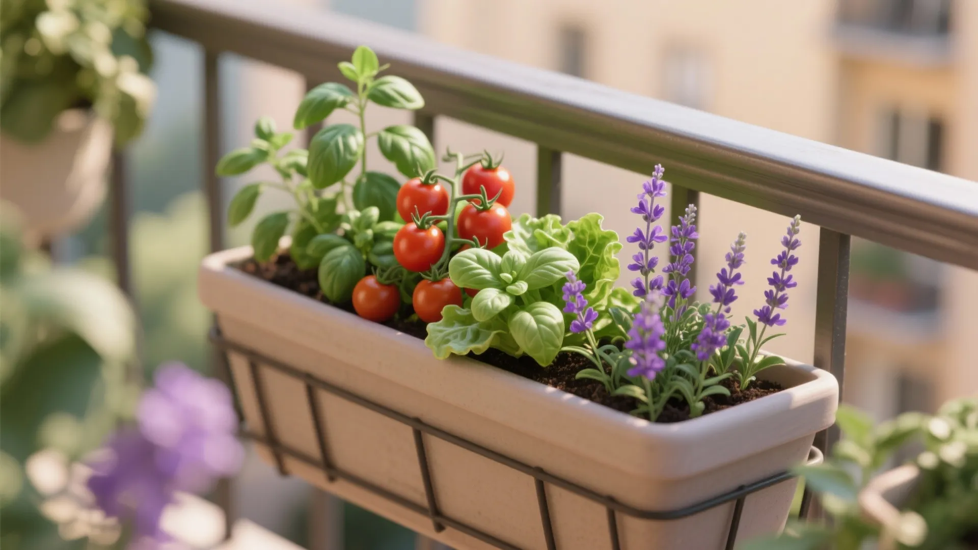 Layered Planting Mix for Edibles and Pollinators