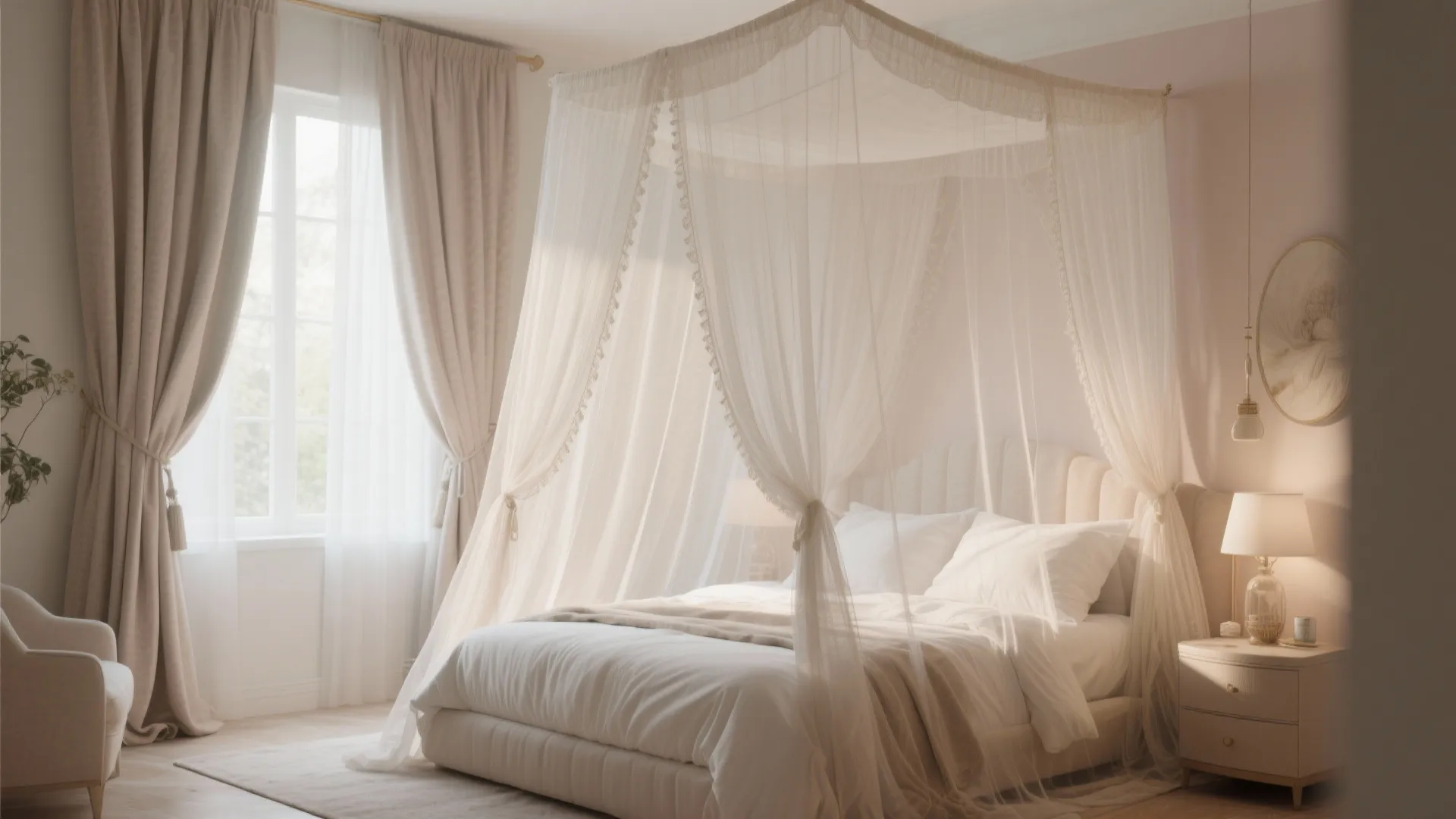 5. Layered Drapery Effect