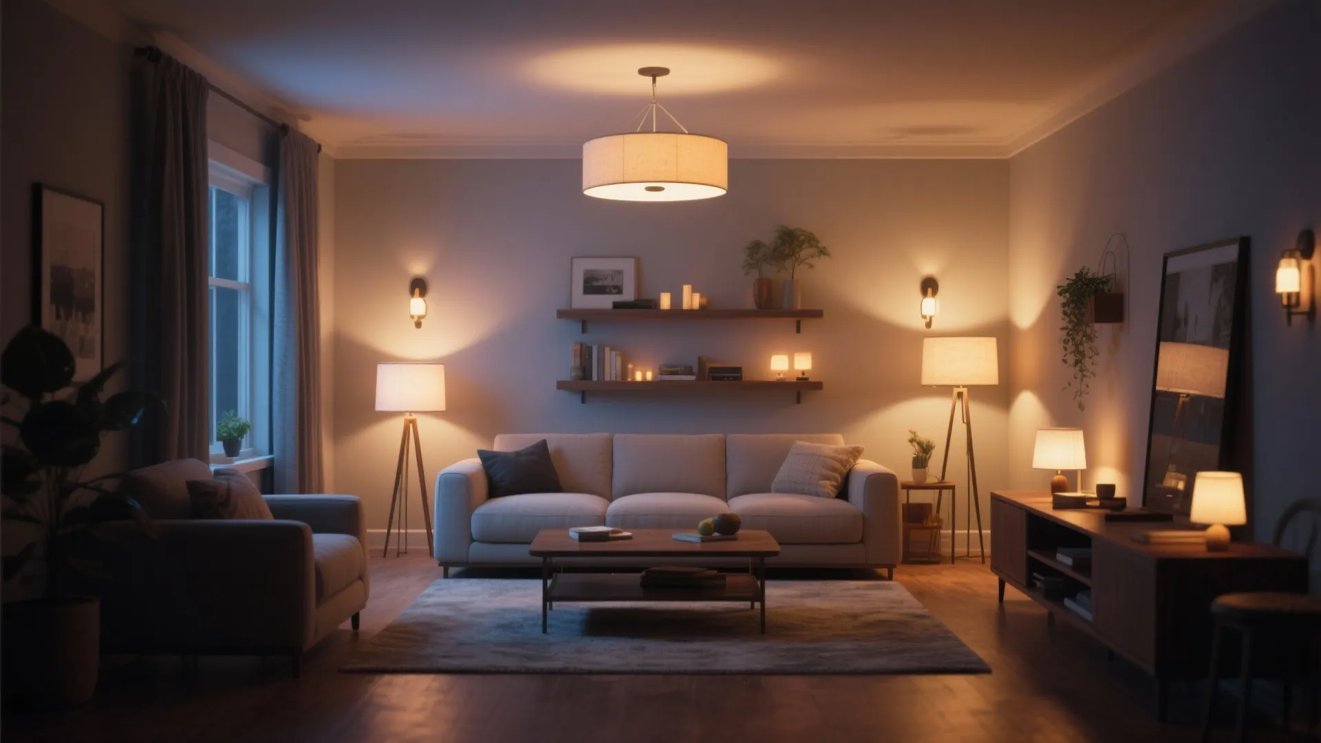 Layered Lighting in Neutrals