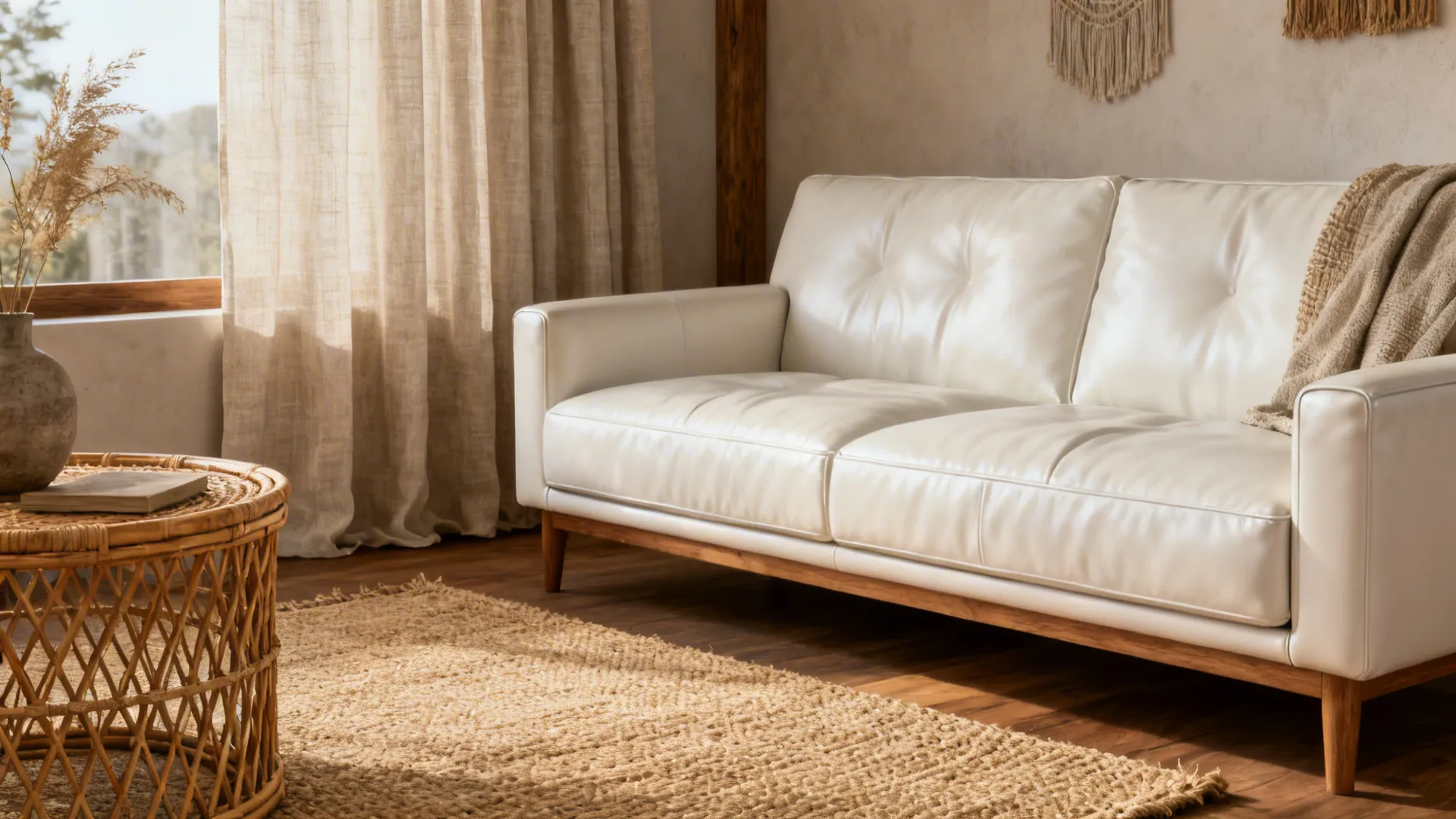 2. Layered Neutrals with Natural Textures