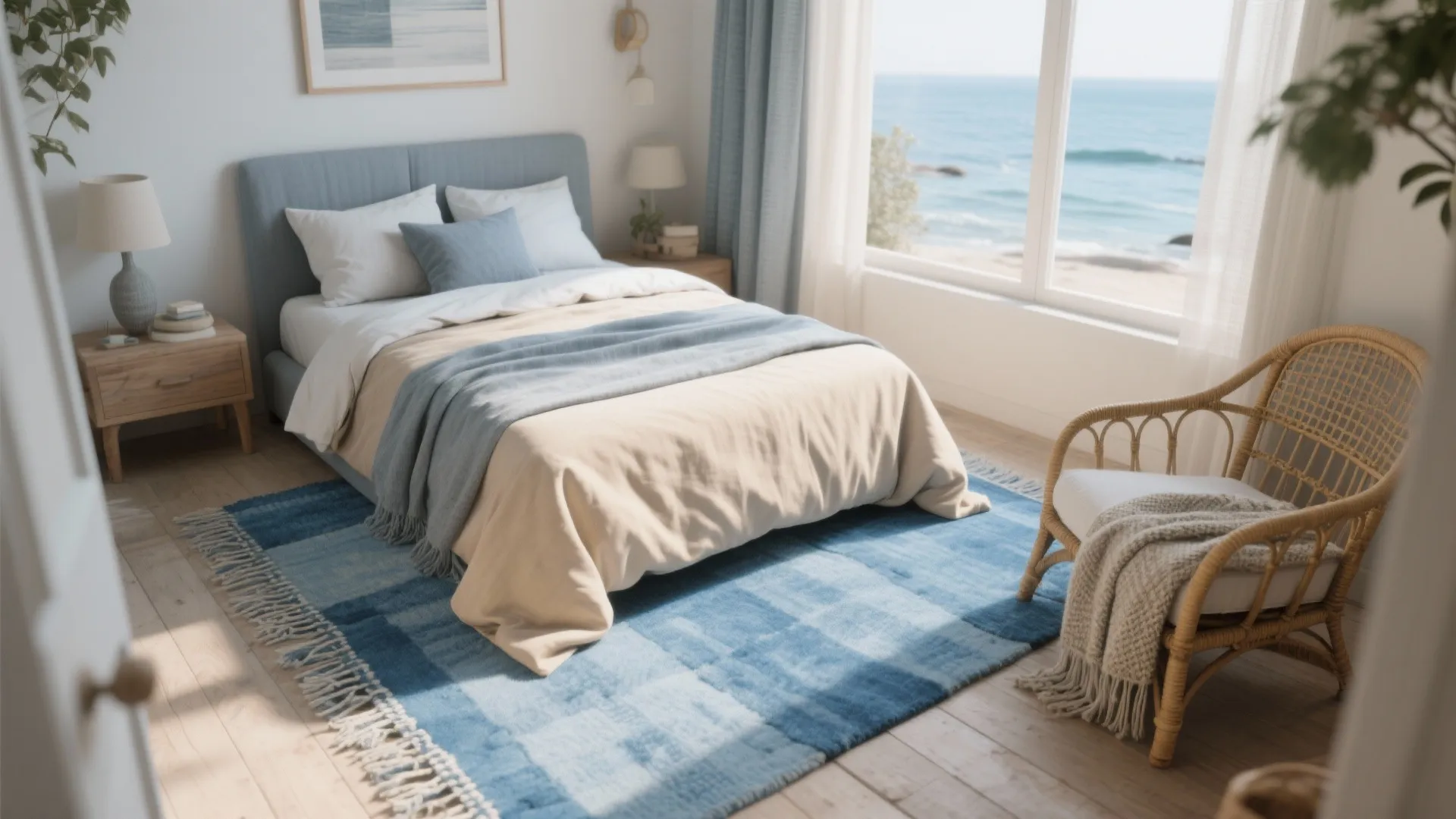 2. Layer with neutrals for calm contrast