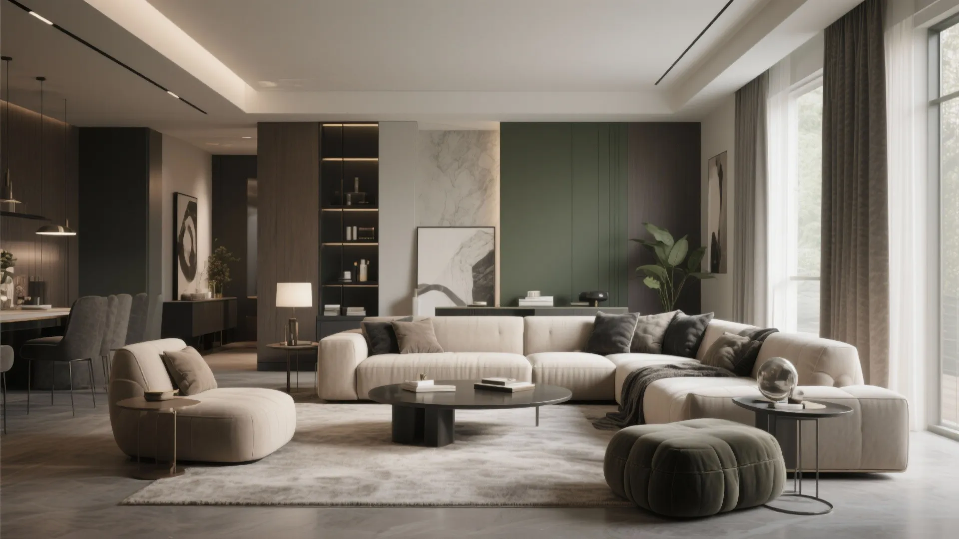 3. Layered Neutrals with Taupe