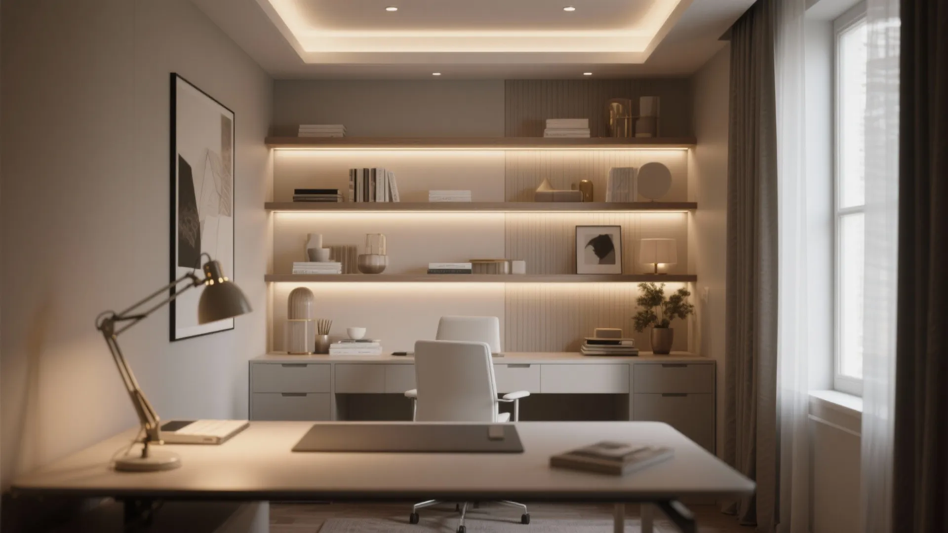 1. Layered Lighting Design