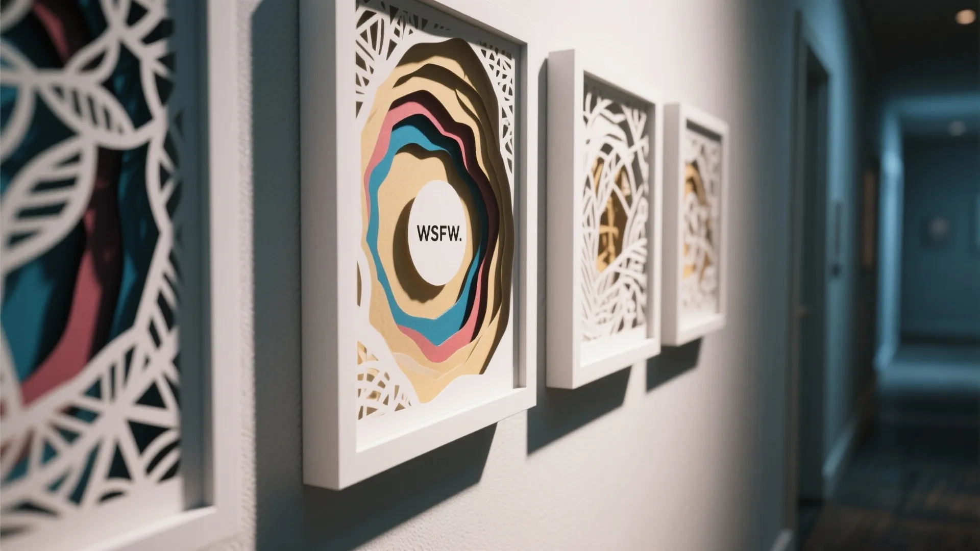 Layered Paper Cutouts