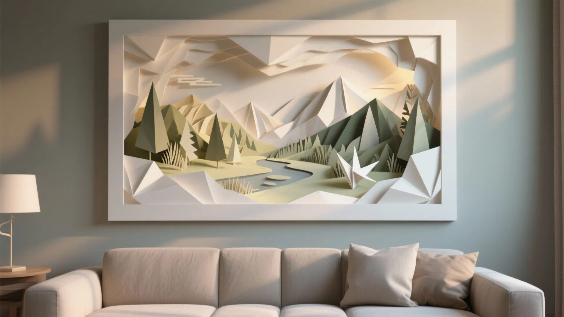 5. Layered Paper Landscapes