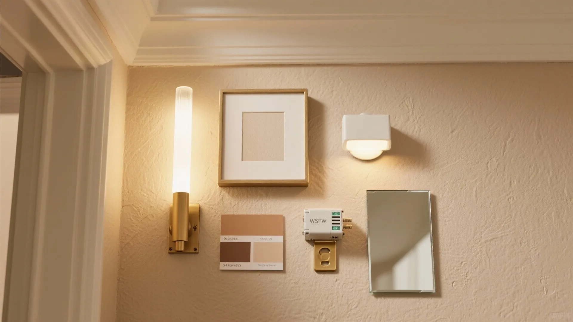 5) Layered plan: ceiling, verticals, and sparkle