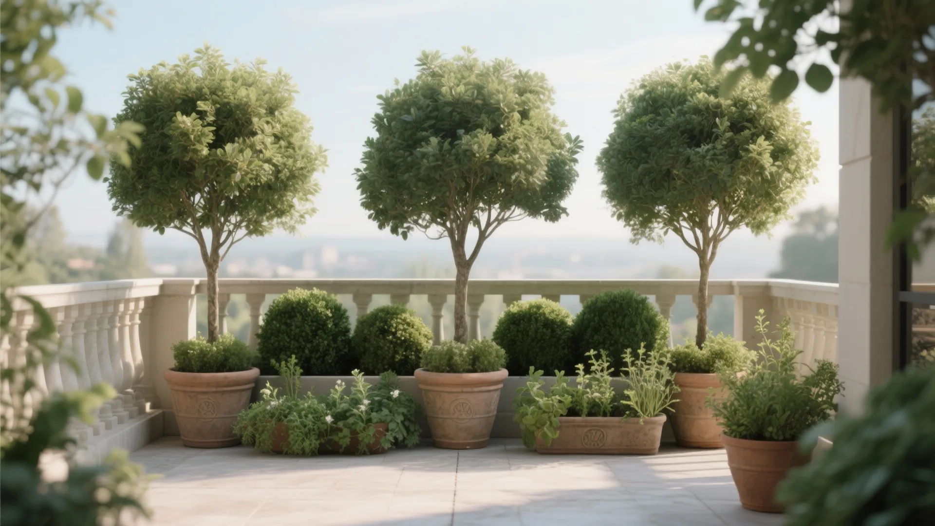 3. Layered Plant Heights