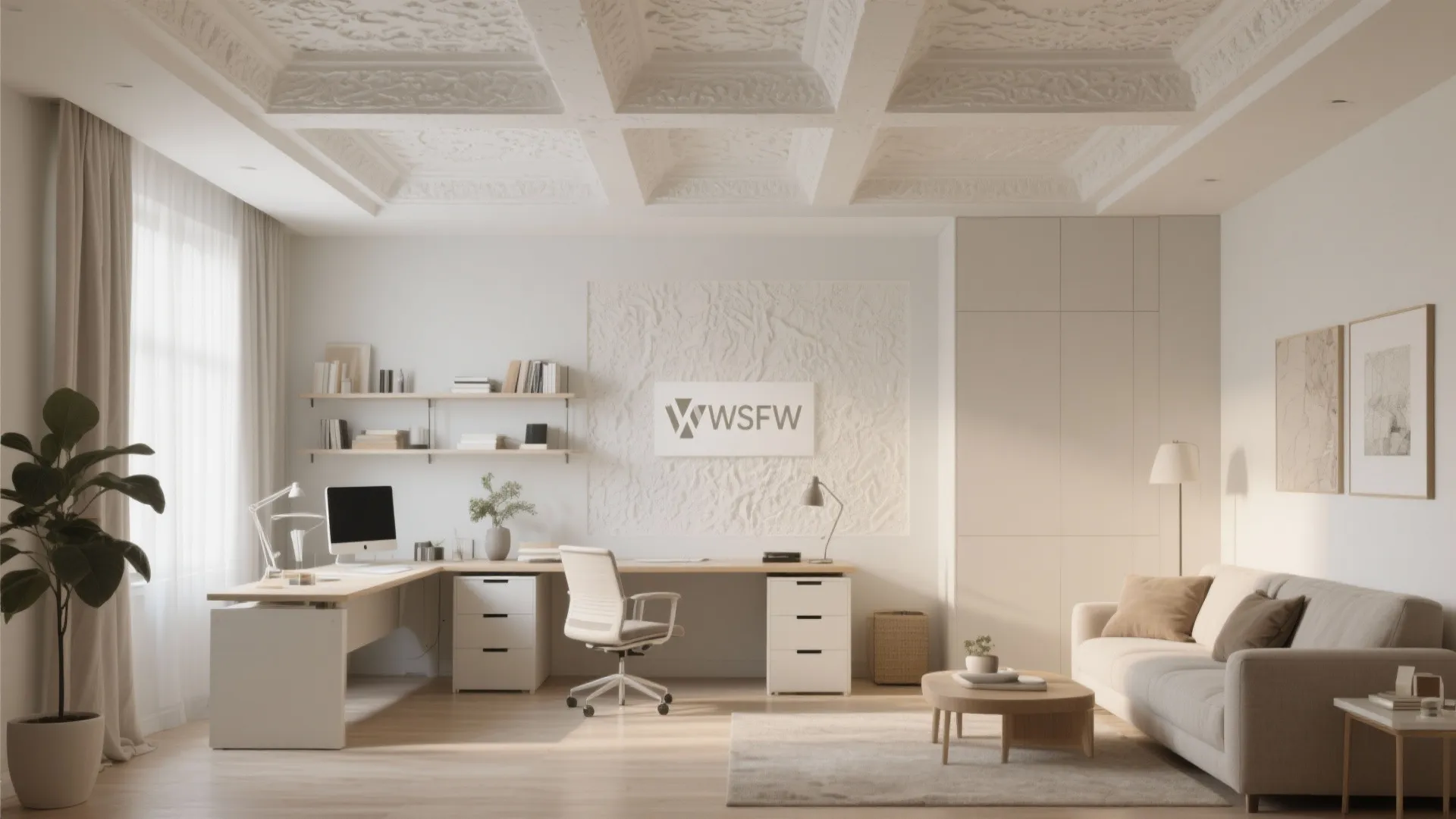 Layered POP with False Ceiling Depth