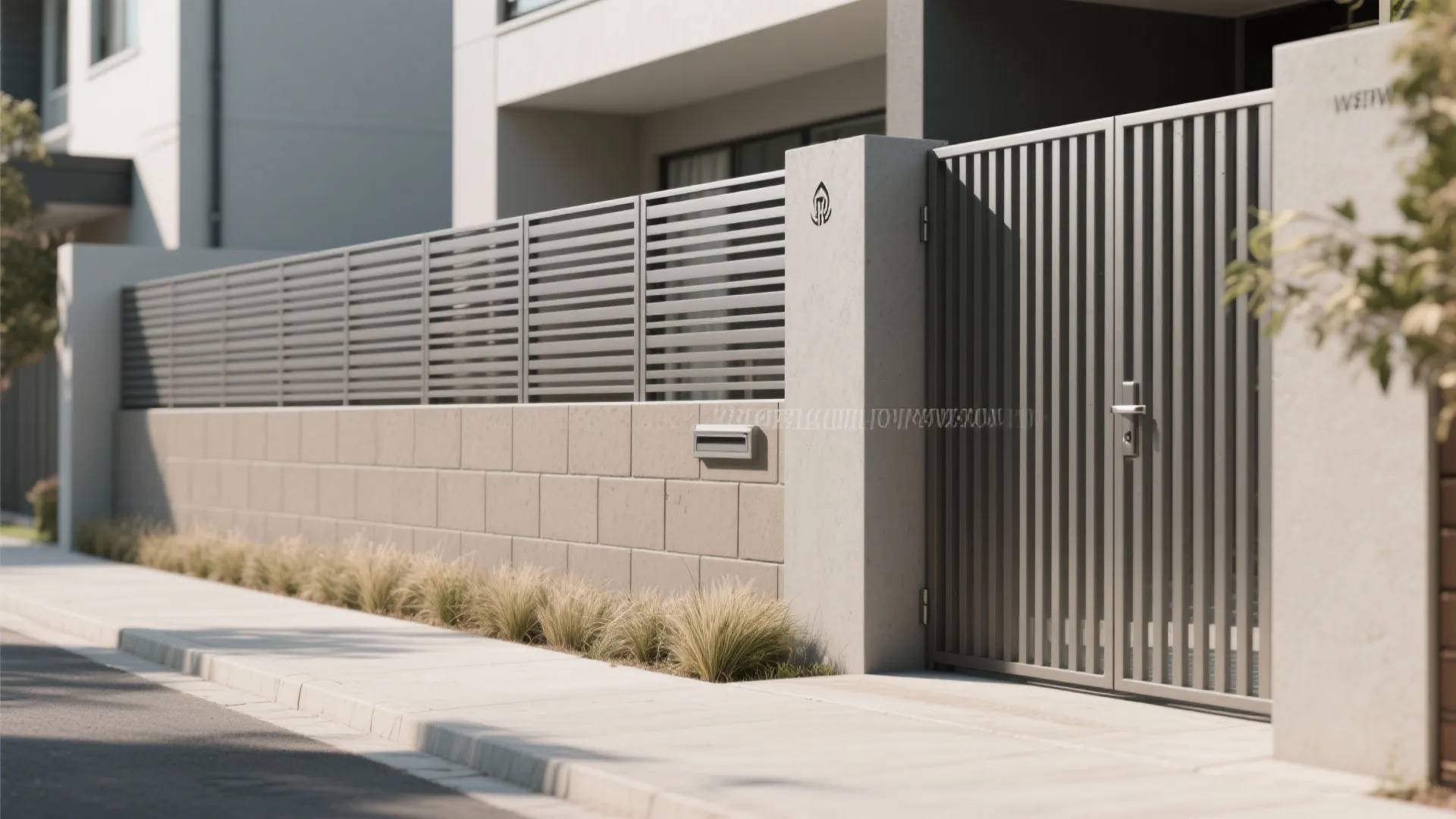 Layered Privacy: Solid Base, Airy Top