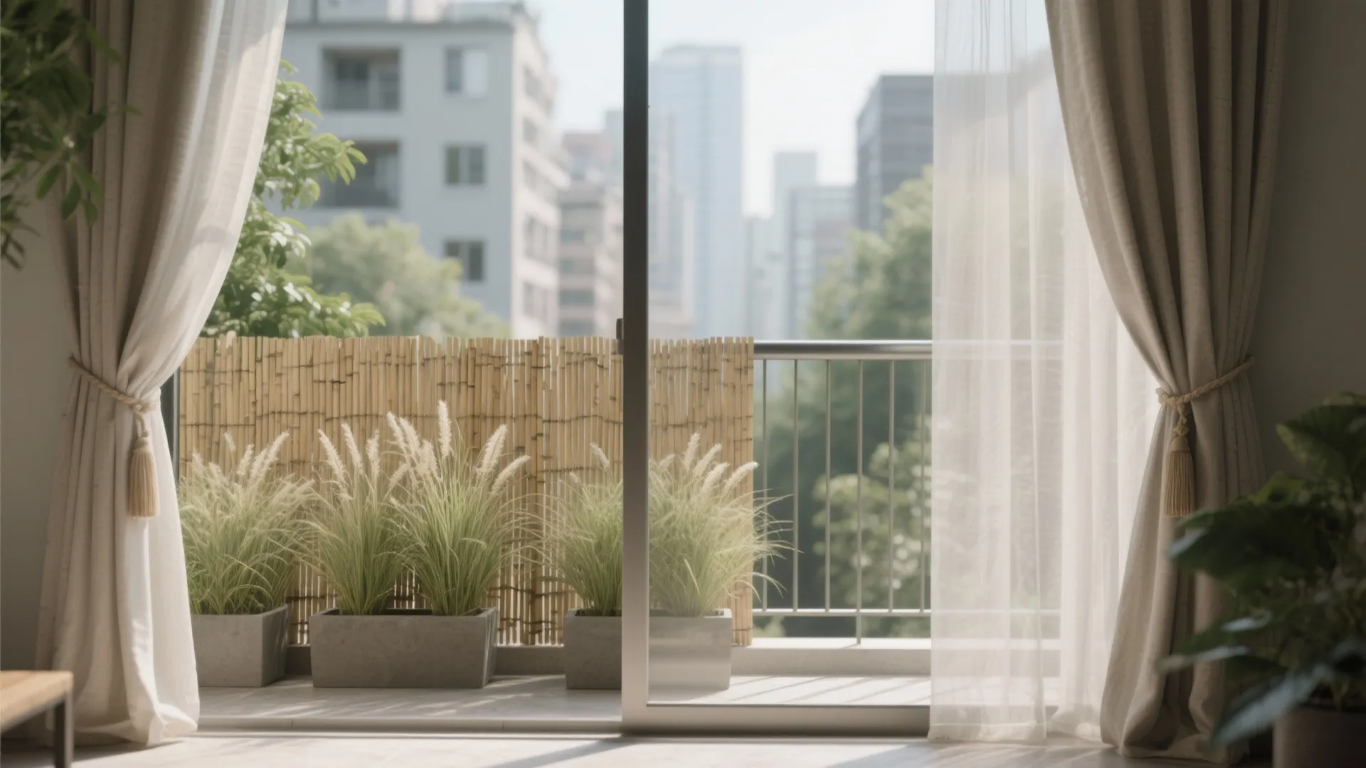 Micro Privacy: Screens, Sheers, and Planter Shields