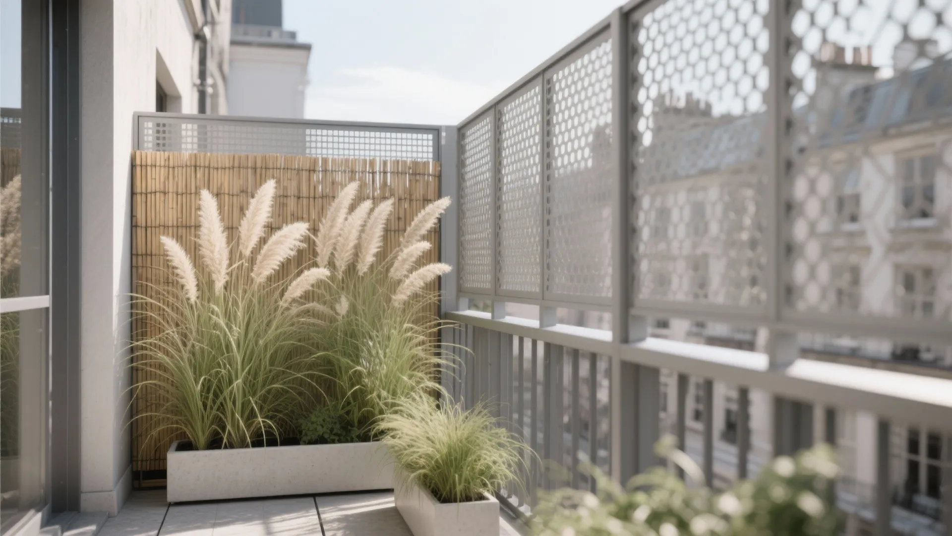 Privacy Without Heavy Walls: Layered Screens