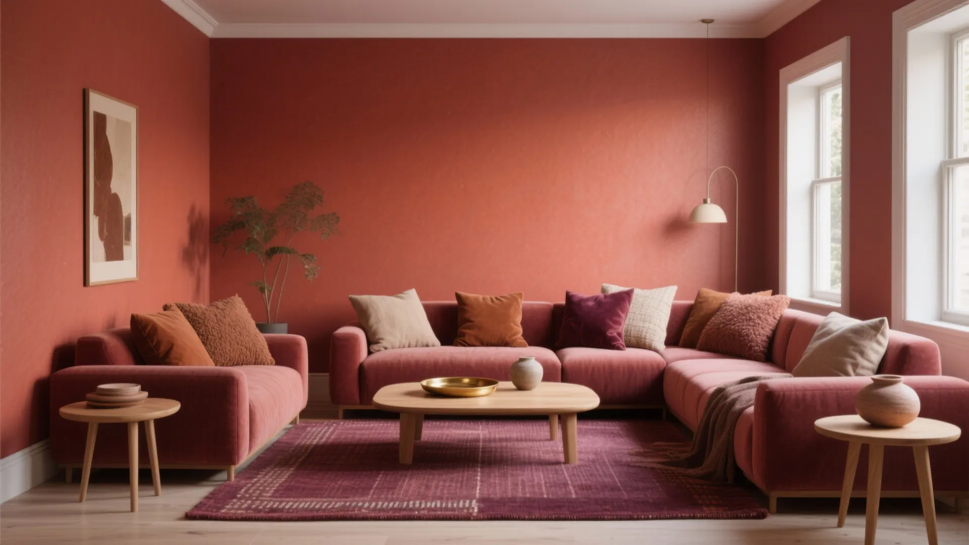 Layered Reds for Texture and Calm