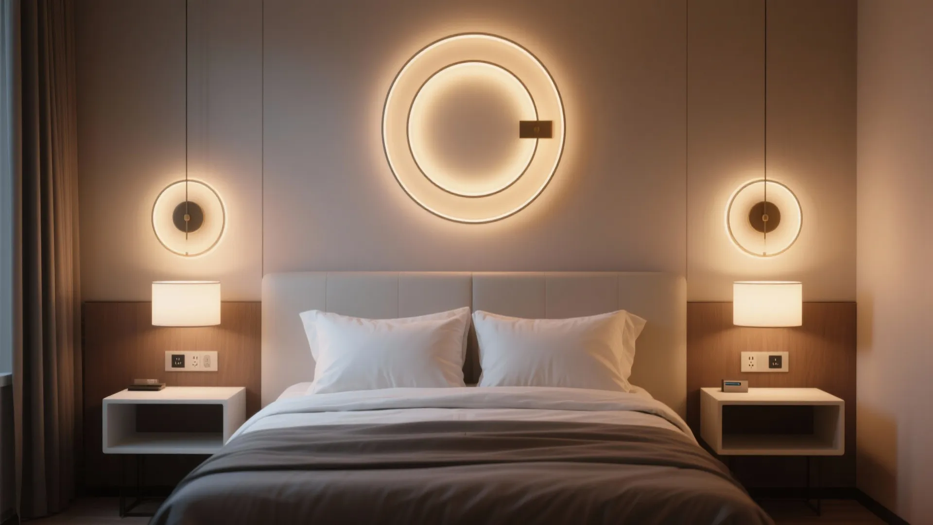 2. Layered Rings Above the Bed