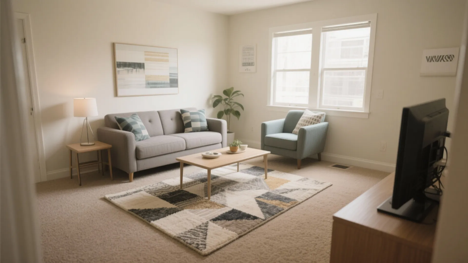 8. Layering Rugs Over Carpet