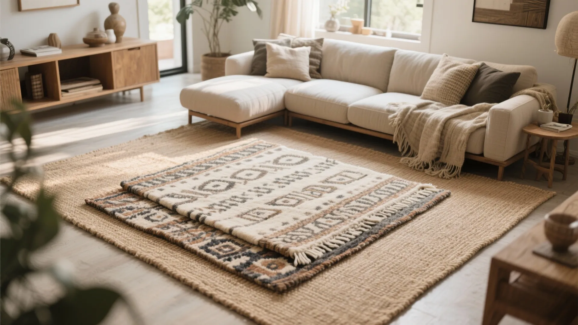 Layered Rug Styling