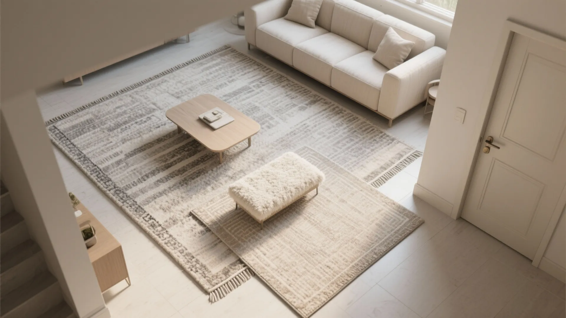 5) Shape, Layering, and Zoning: Round, Runner, or Two-Rug Strategy