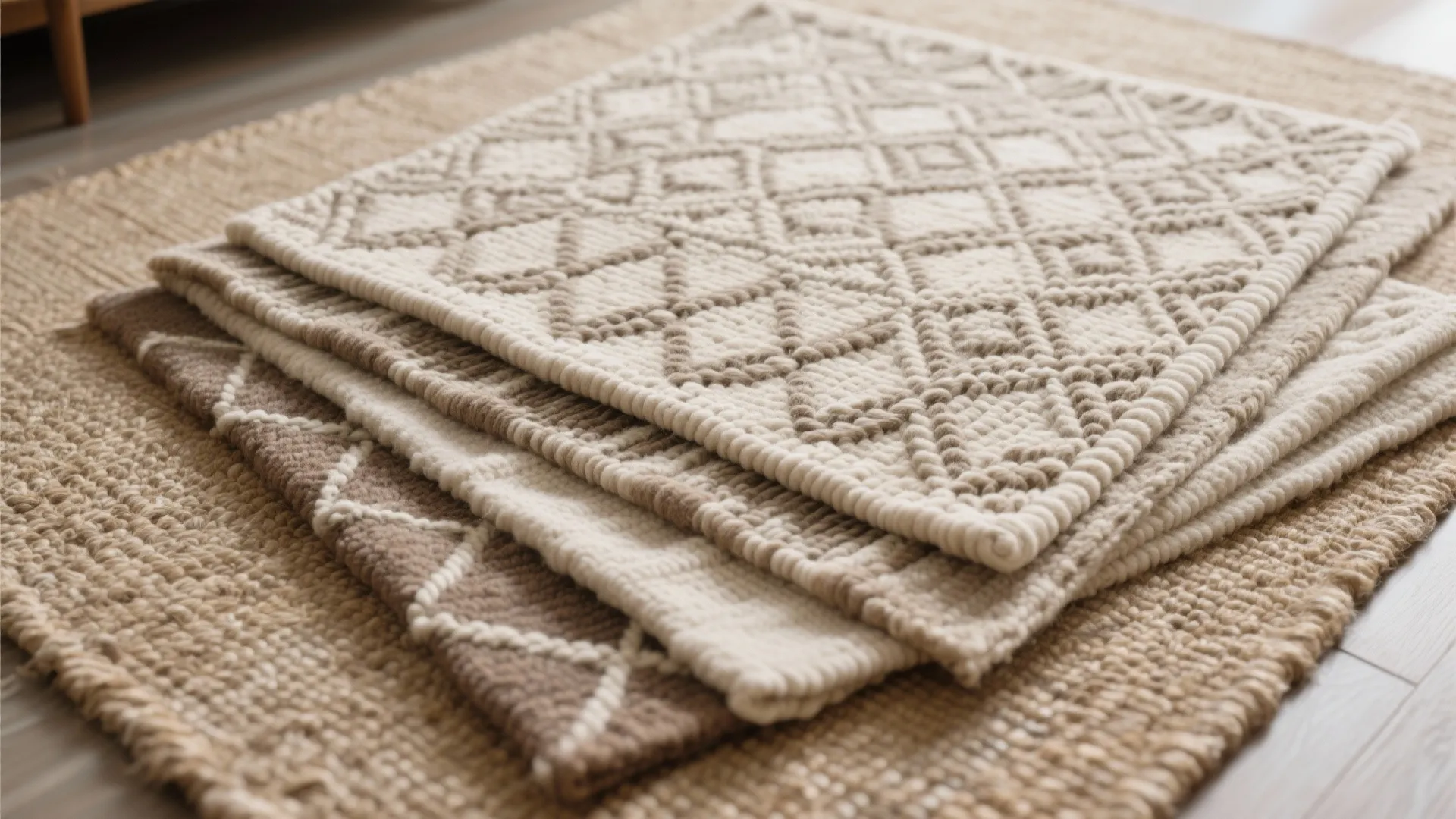 7. Layer Rugs