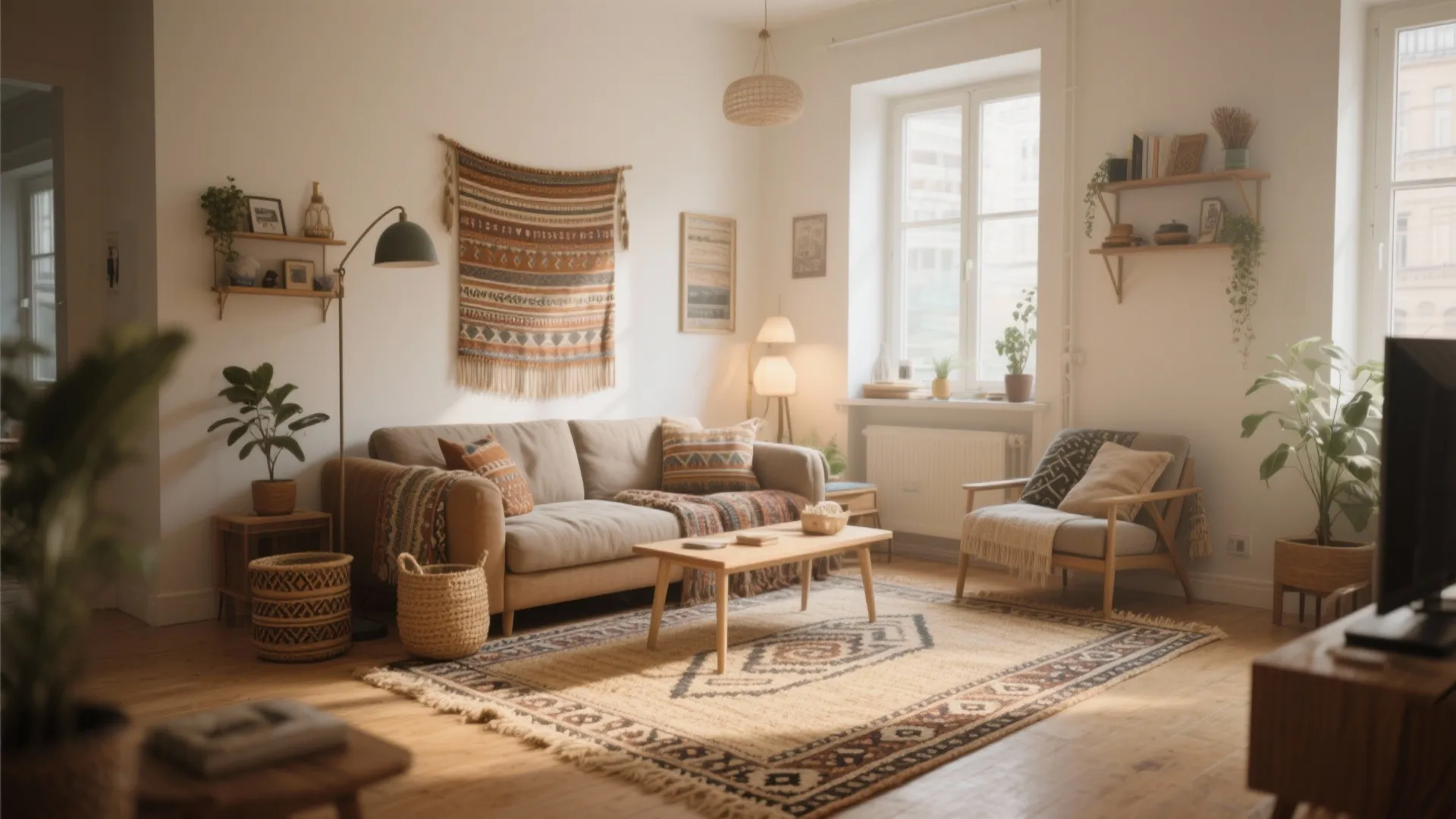 5. Layered Rug Combinations