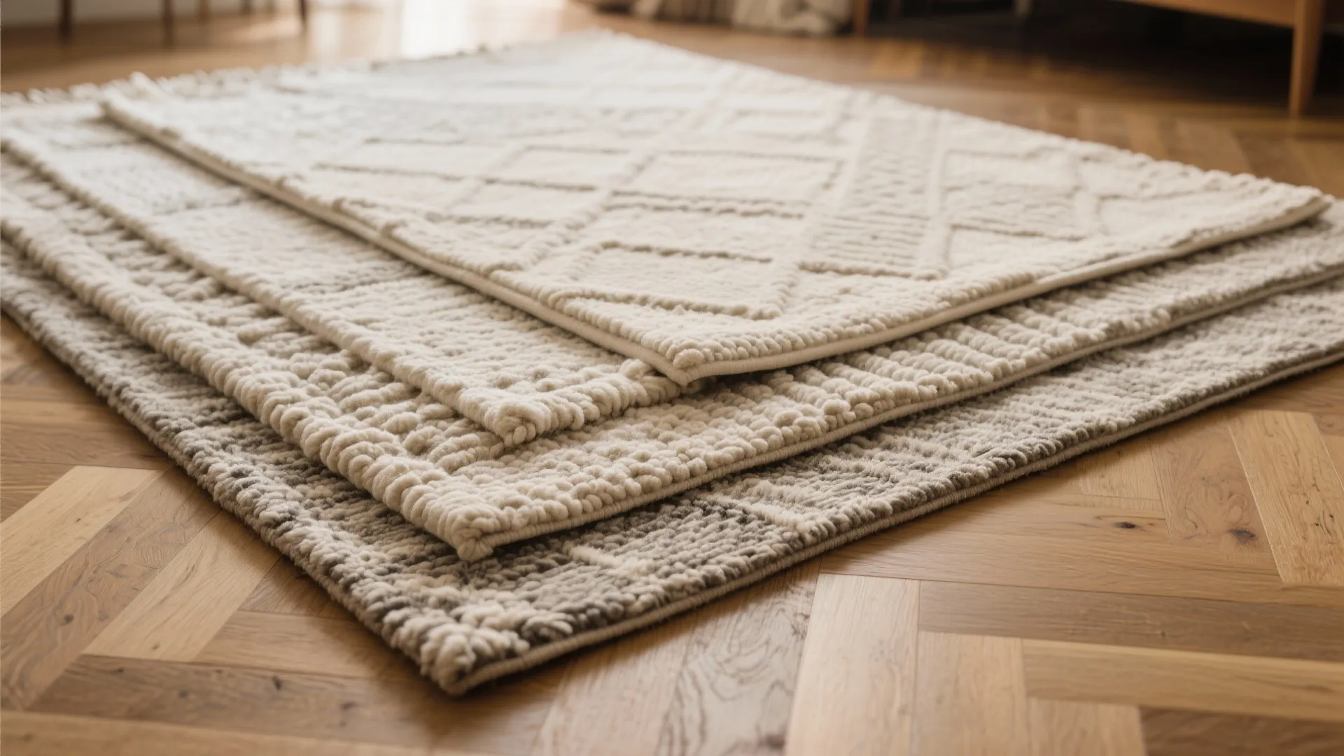 7. Layer Rugs for Warmth